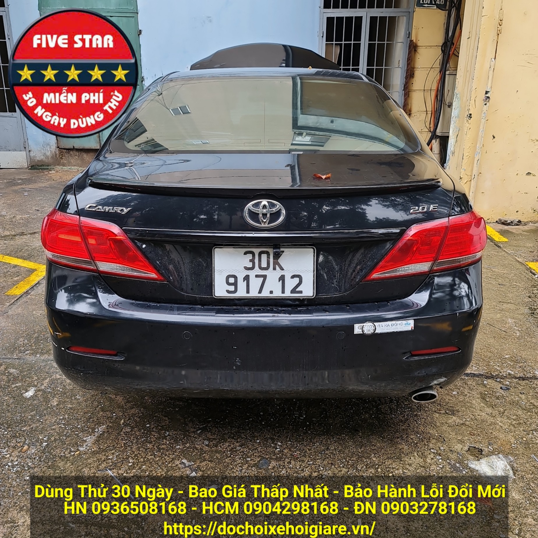 Thay Mặt Đèn Pha Toyota Camry 2010 2.0E Đài Loan
