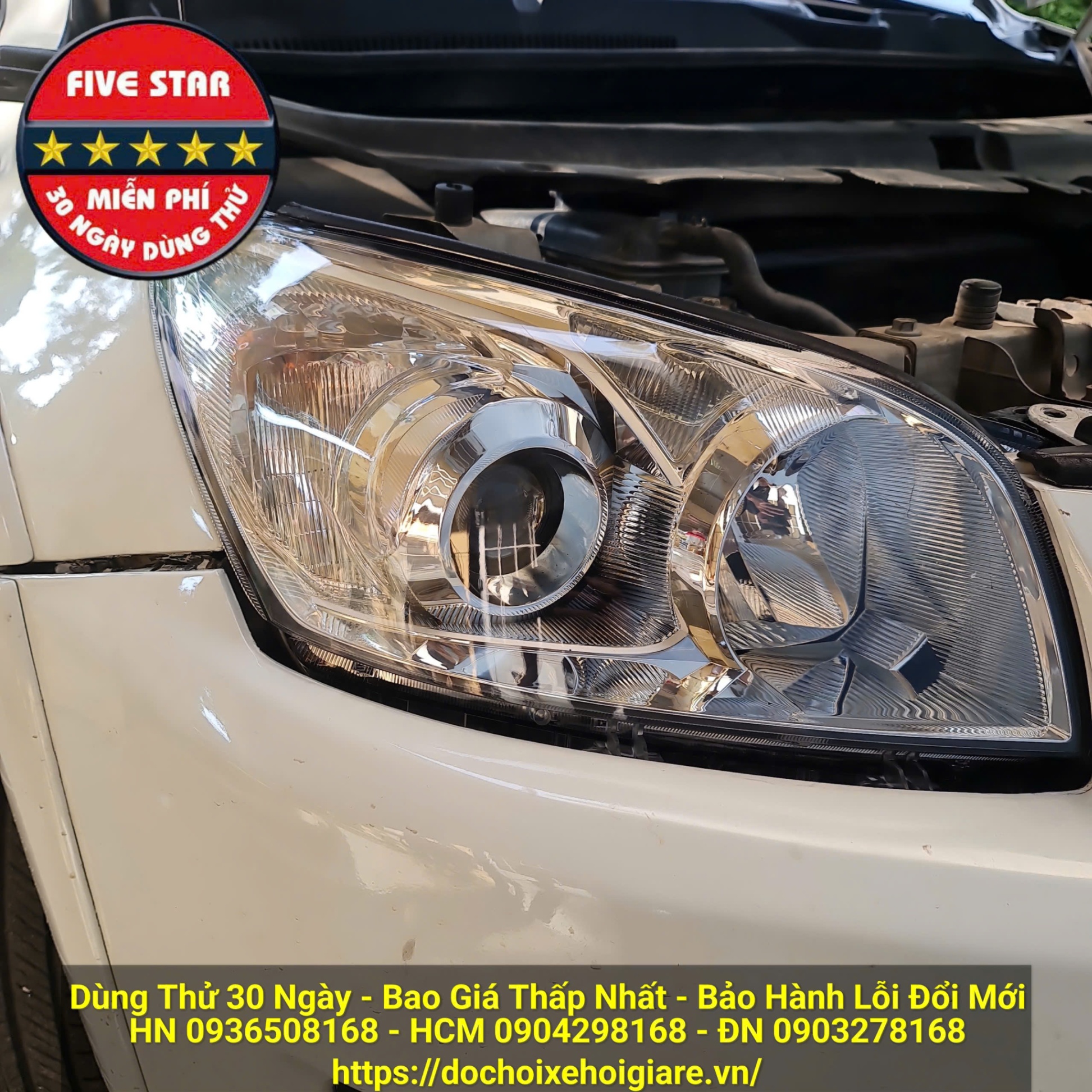 Thay Mặt Đèn Pha Toyota RAV4 2008