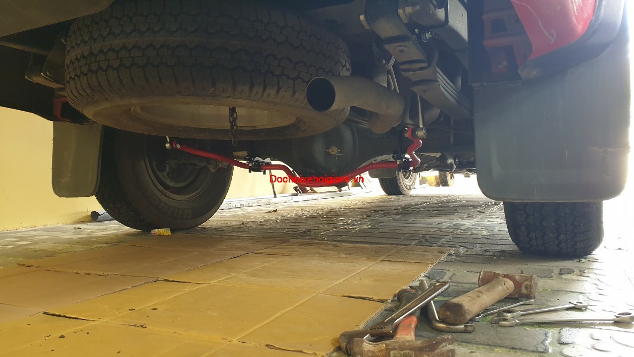 Thanh cân bằng xe bán tải ISUZU D-MAX. Thanh giằng chống lật xe bán tải ISUZU D-MAX