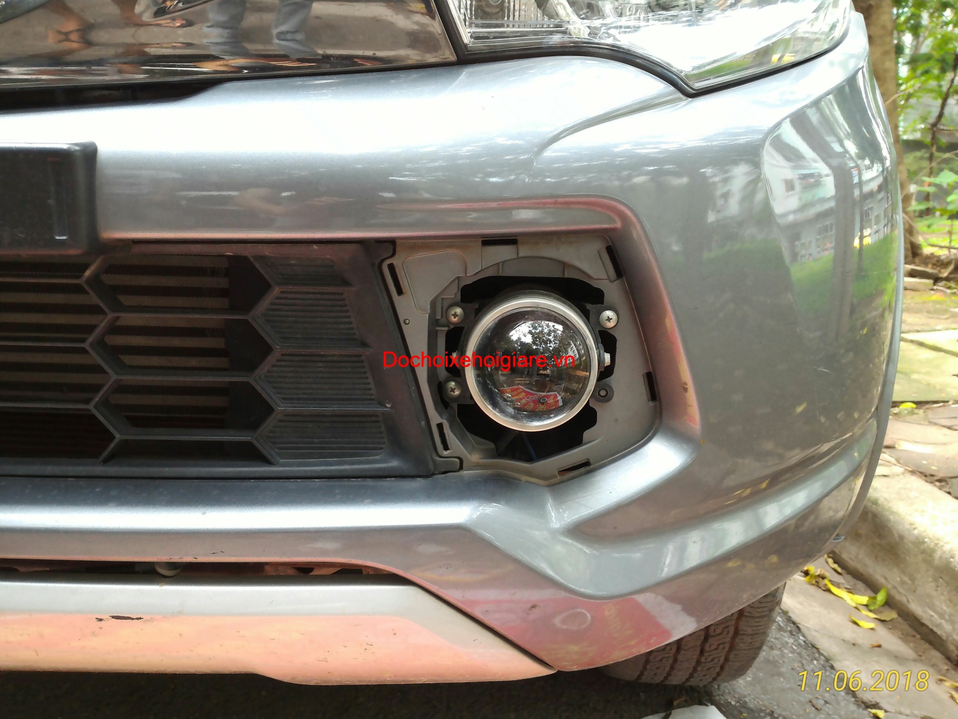 Đèn bi gầm độ siêu sáng cho Mitsubishi Triton 2008-2018