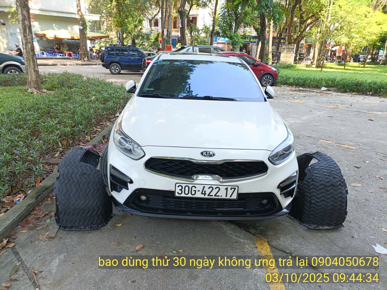 Cách âm chống ồn hốc lốp xe Kia K3, Kia Cerato
