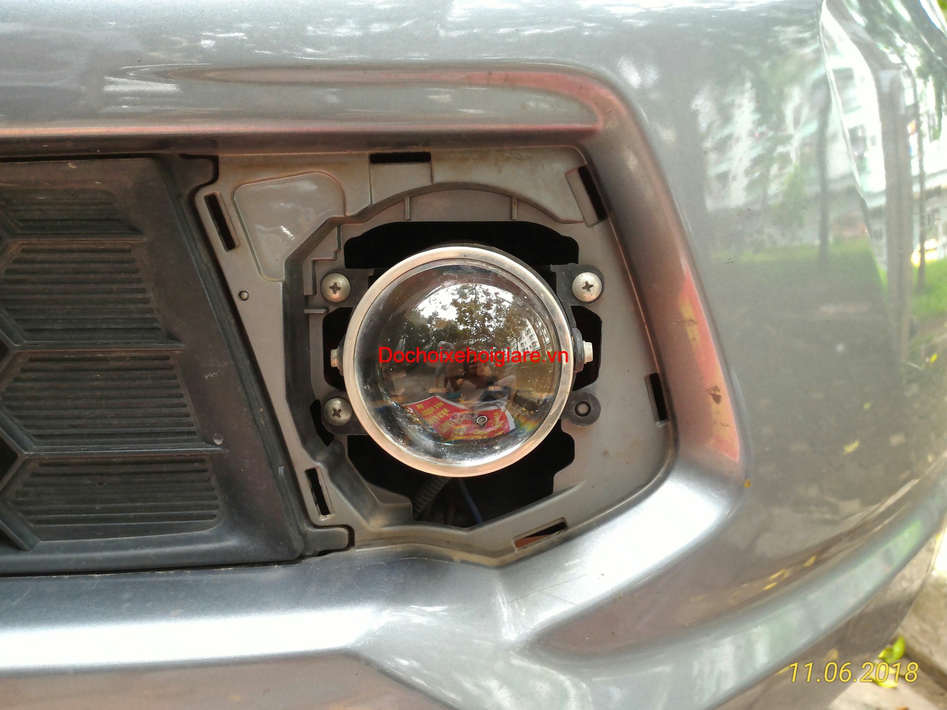 Đèn bi gầm độ siêu sáng cho Mitsubishi Triton 2008-2018