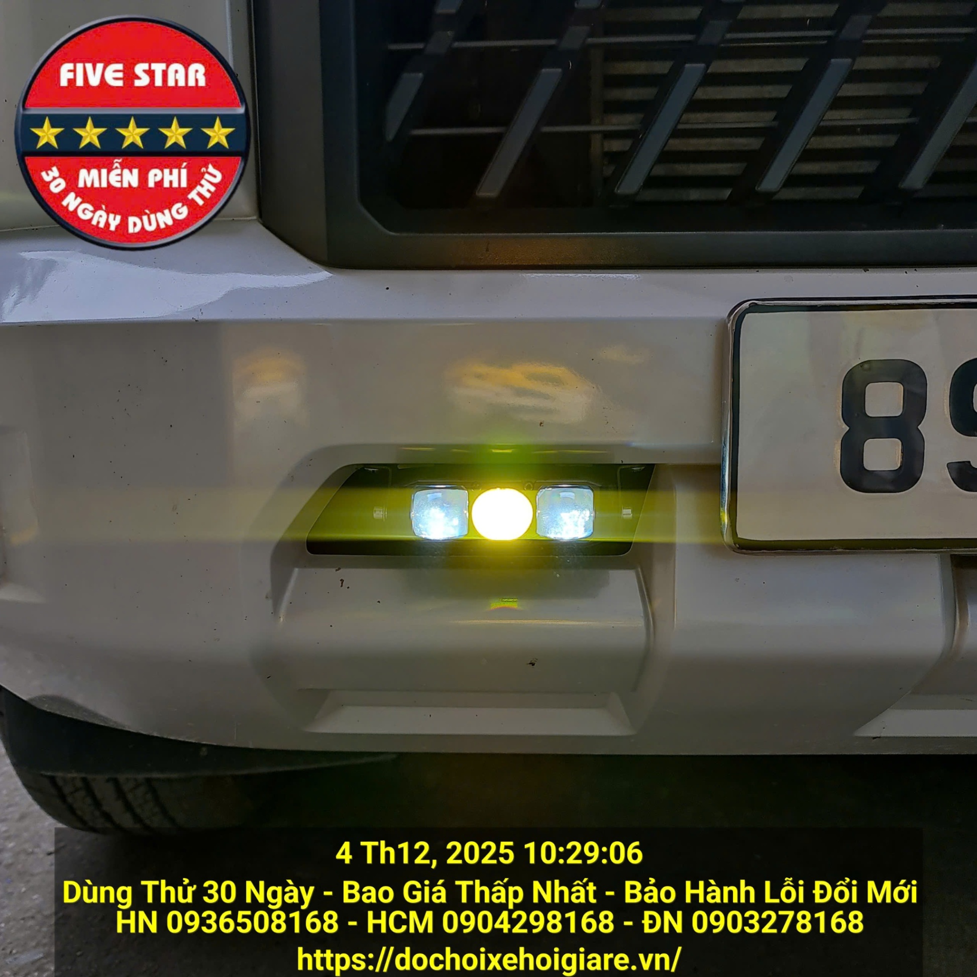 Độ Đèn Trợ Sáng Mitsubishi Triton Tại Hà Nội - Bao Dùng Thử 30 Ngày, Bảo Hành Lỗi Đổi Mới