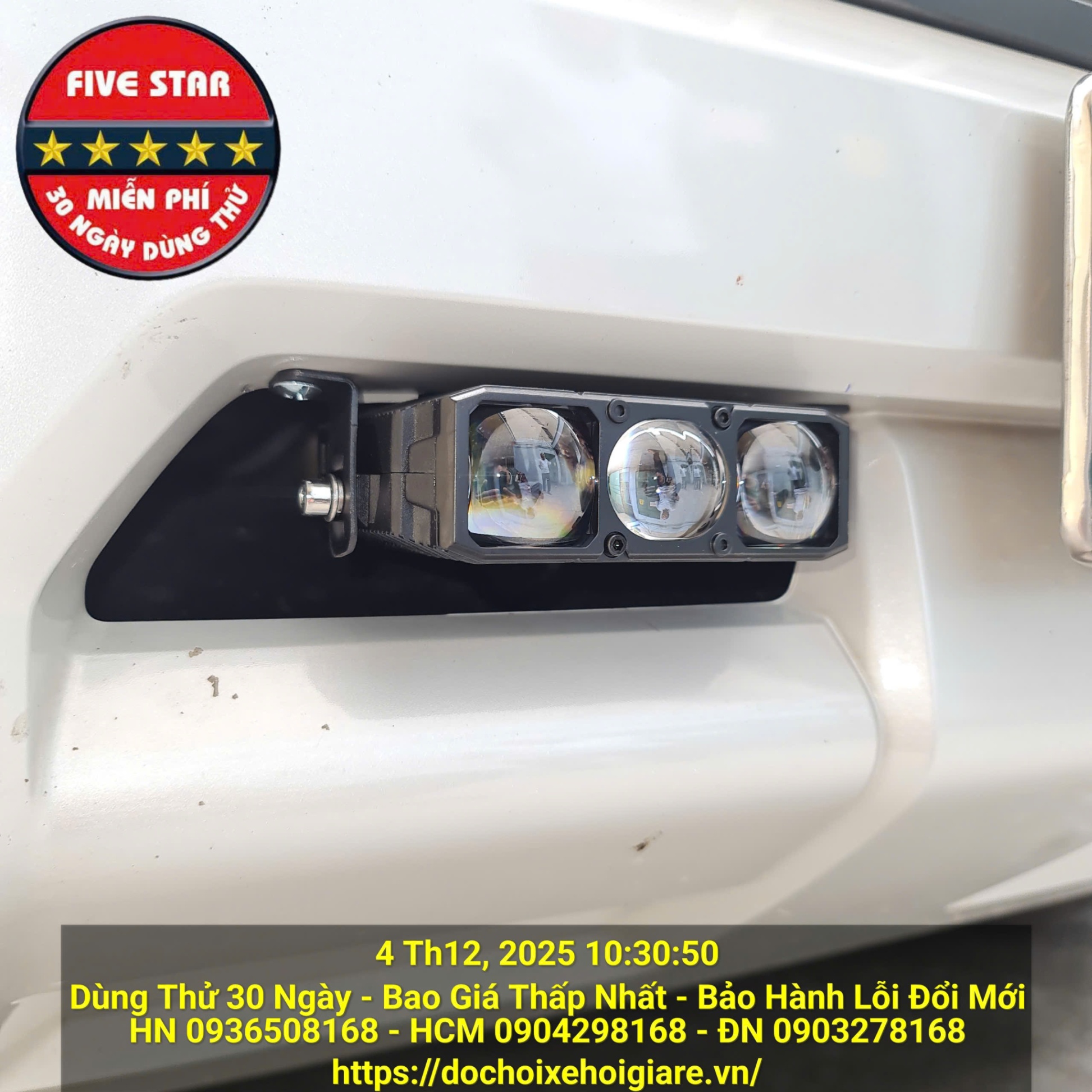 Độ Đèn Trợ Sáng Mitsubishi Triton Tại Hà Nội - Bao Dùng Thử 30 Ngày, Bảo Hành Lỗi Đổi Mới