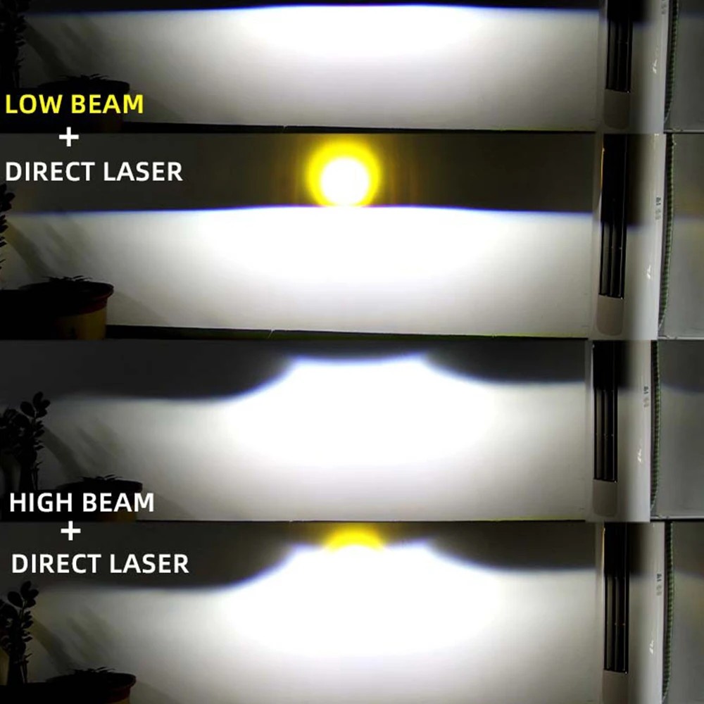 Bi gầm ô tô 3 màu 3 inch Five Star M24 Dual Laser