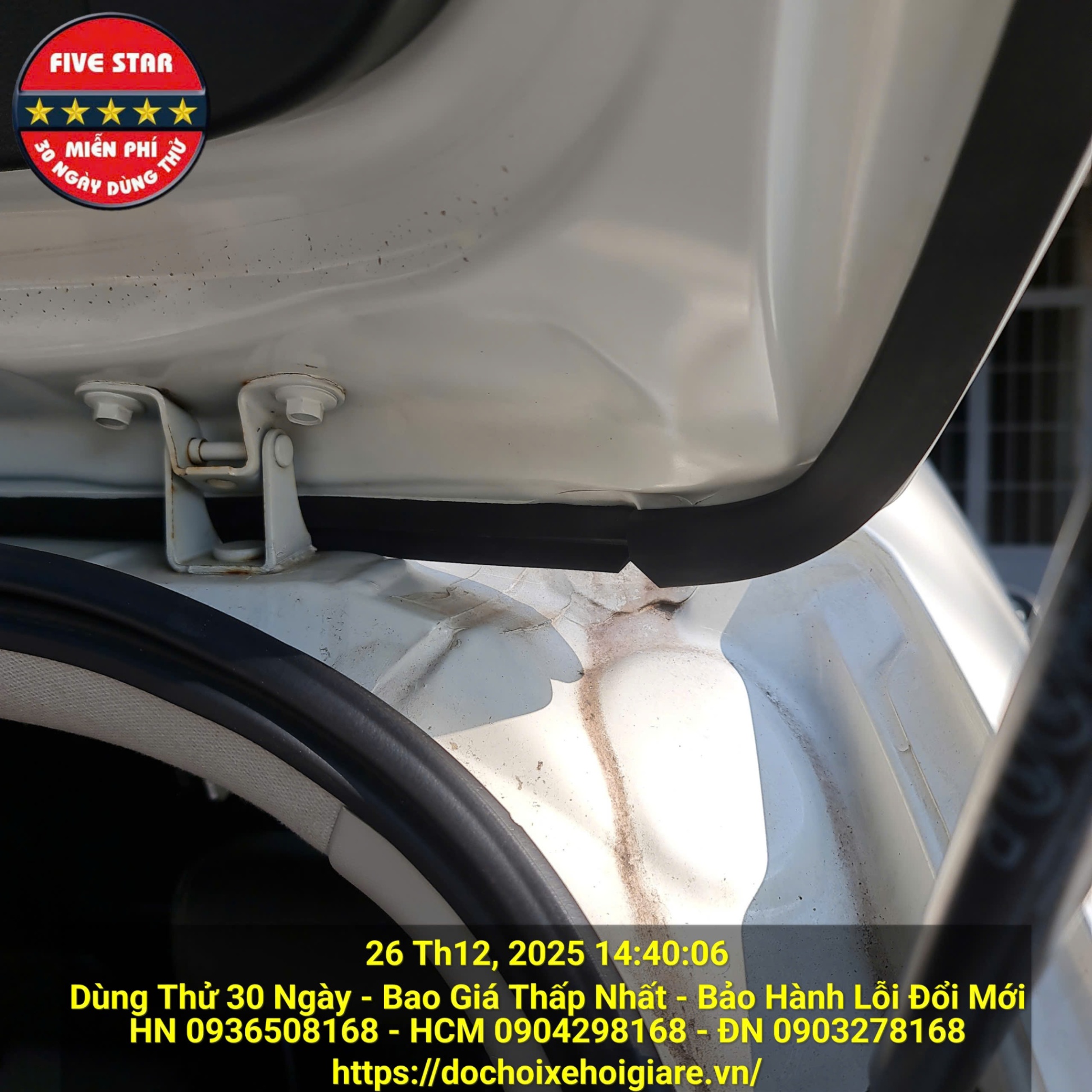 Gioăng Chống ồn Honda HR-V - Ron Cách Âm Ô Tô, Cách Nhiệt, Chống Bụi, Giảm Chấn Cửa Xe