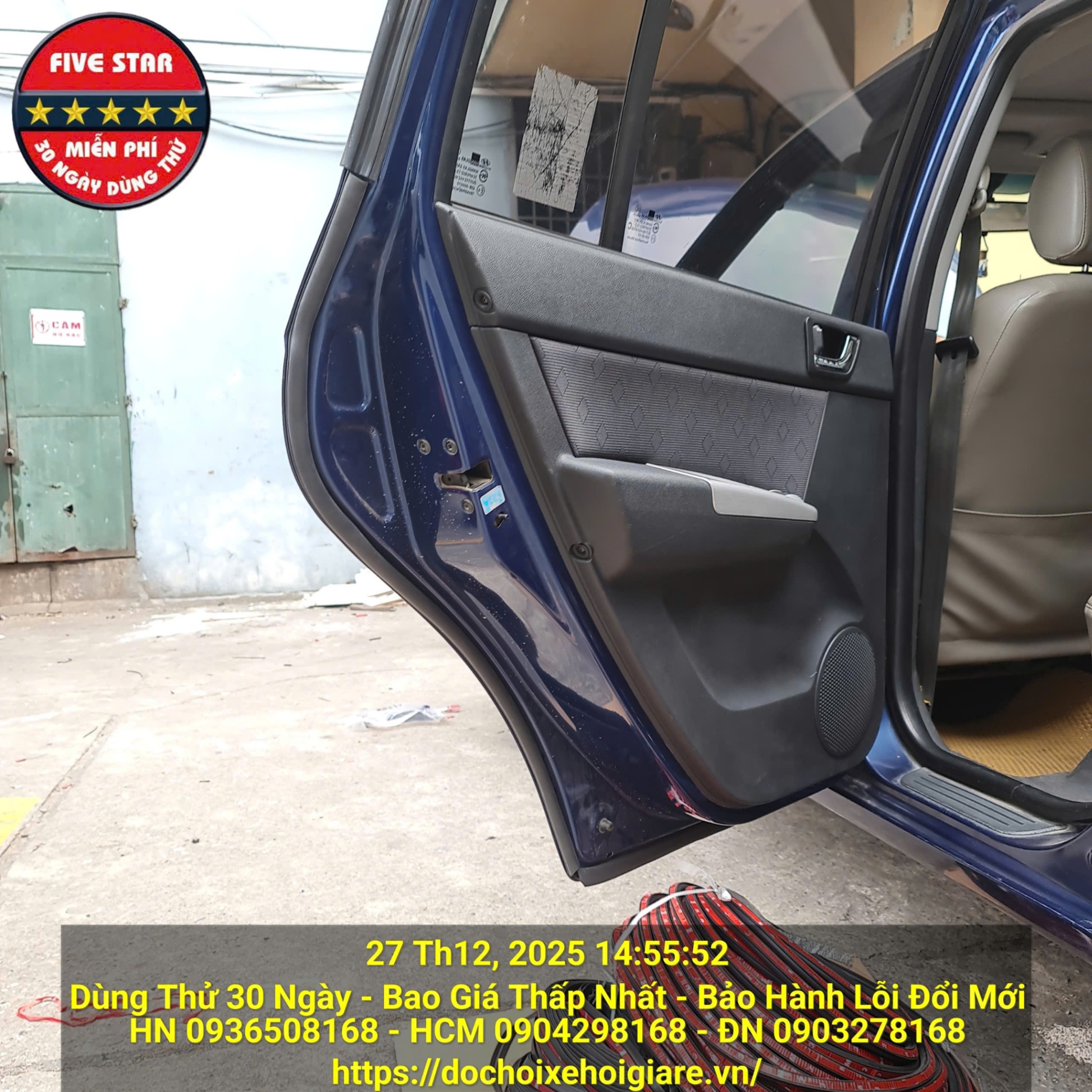 Gioăng Chống ồn Hyundai Getz - Ron Cách Âm Ô Tô, Cách Nhiệt, Chống Bụi, Giảm Chấn Cửa Xe