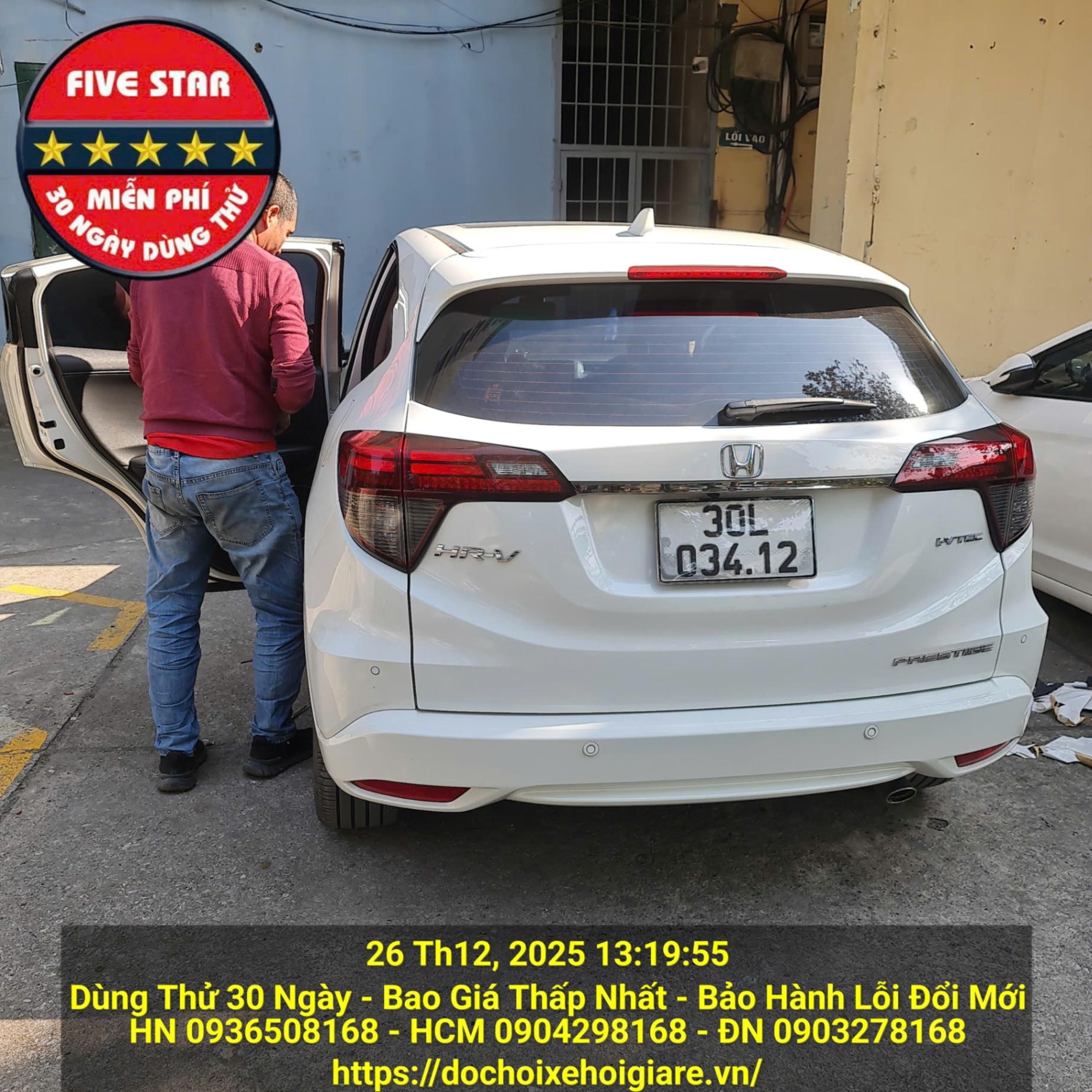 Cách Âm Chống ồn Cửa Xe Honda HR-V - Giảm Ù, Đóng Cửa Êm Chắc