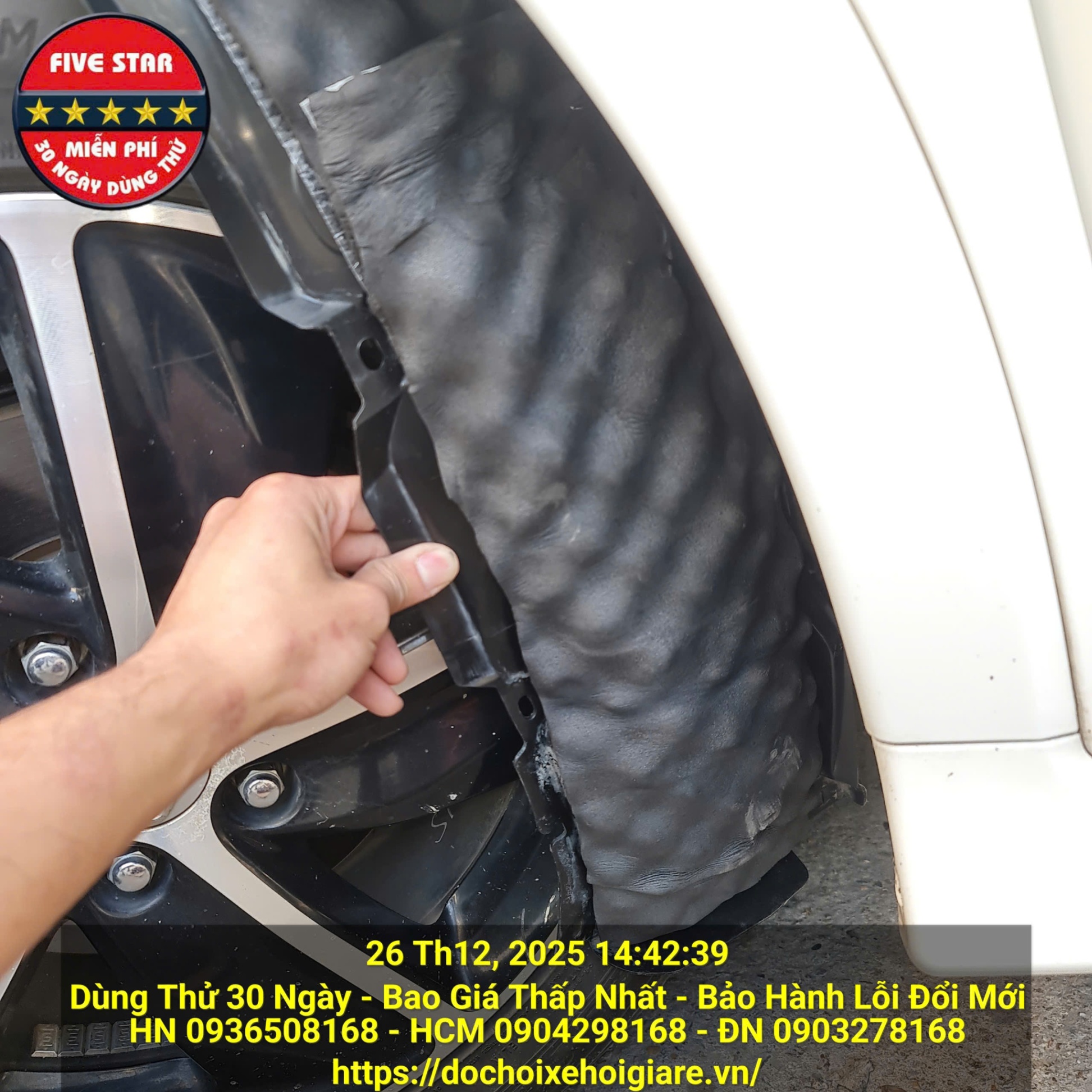 Cách Âm Hốc Lốp Honda HR-V: Giảm Tiếng Ù, Chống Đá Văng Hiệu Quả