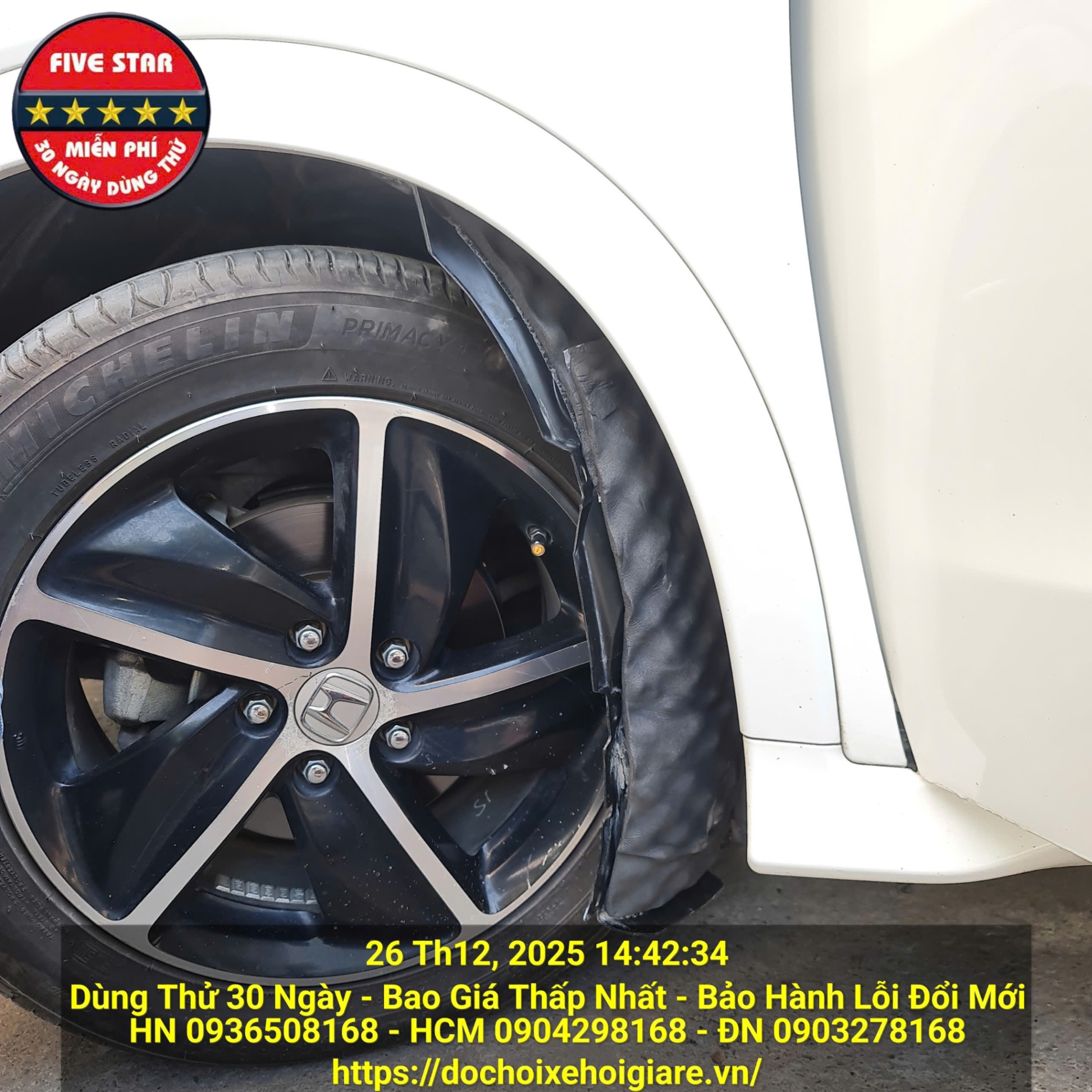 Cách Âm Hốc Lốp Honda HR-V: Giảm Tiếng Ù, Chống Đá Văng Hiệu Quả