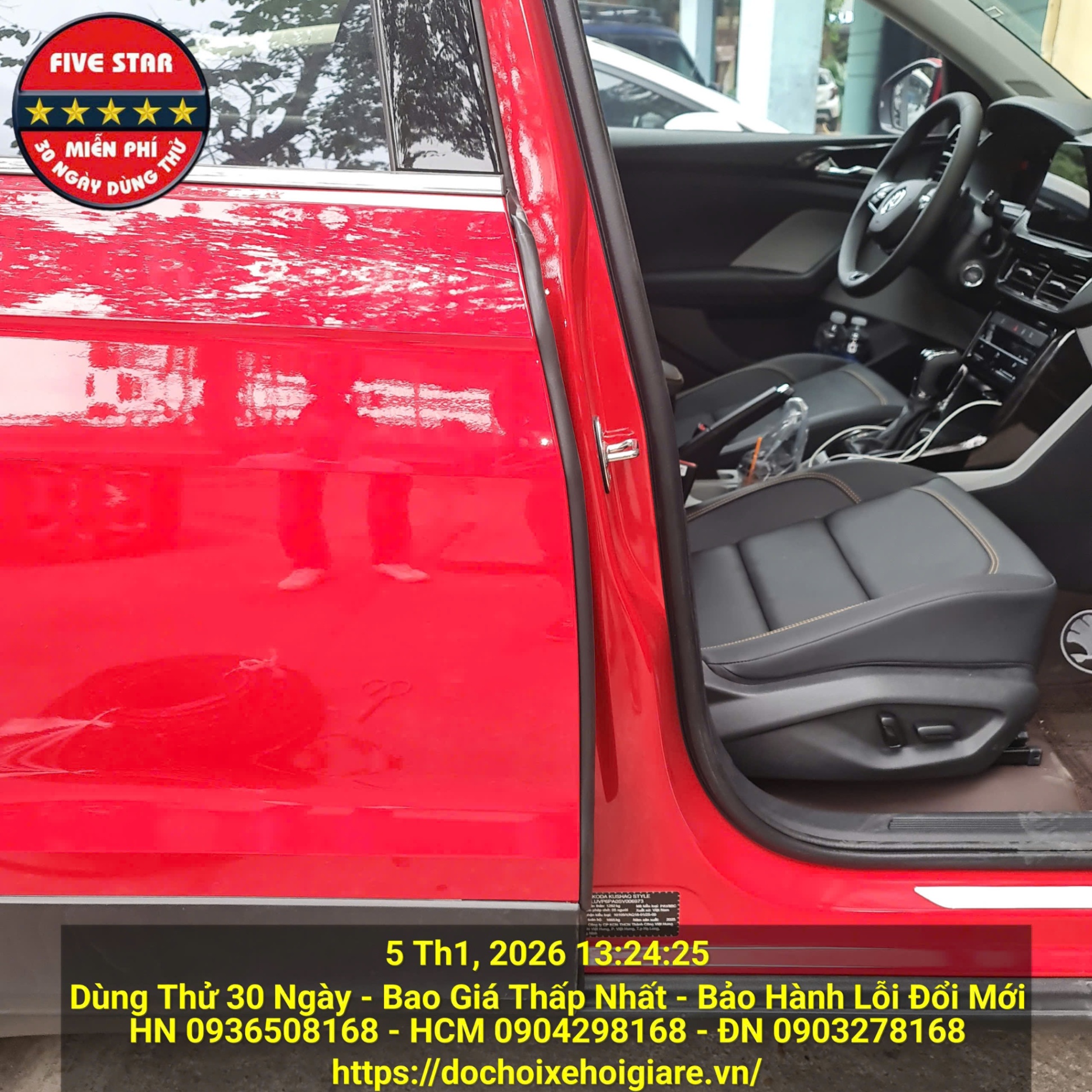 Gioăng Chống ồn Skoda Kushaq - Ron Cách Âm Ô Tô, Cách Nhiệt, Chống Bụi, Giảm Chấn Cửa Xe
