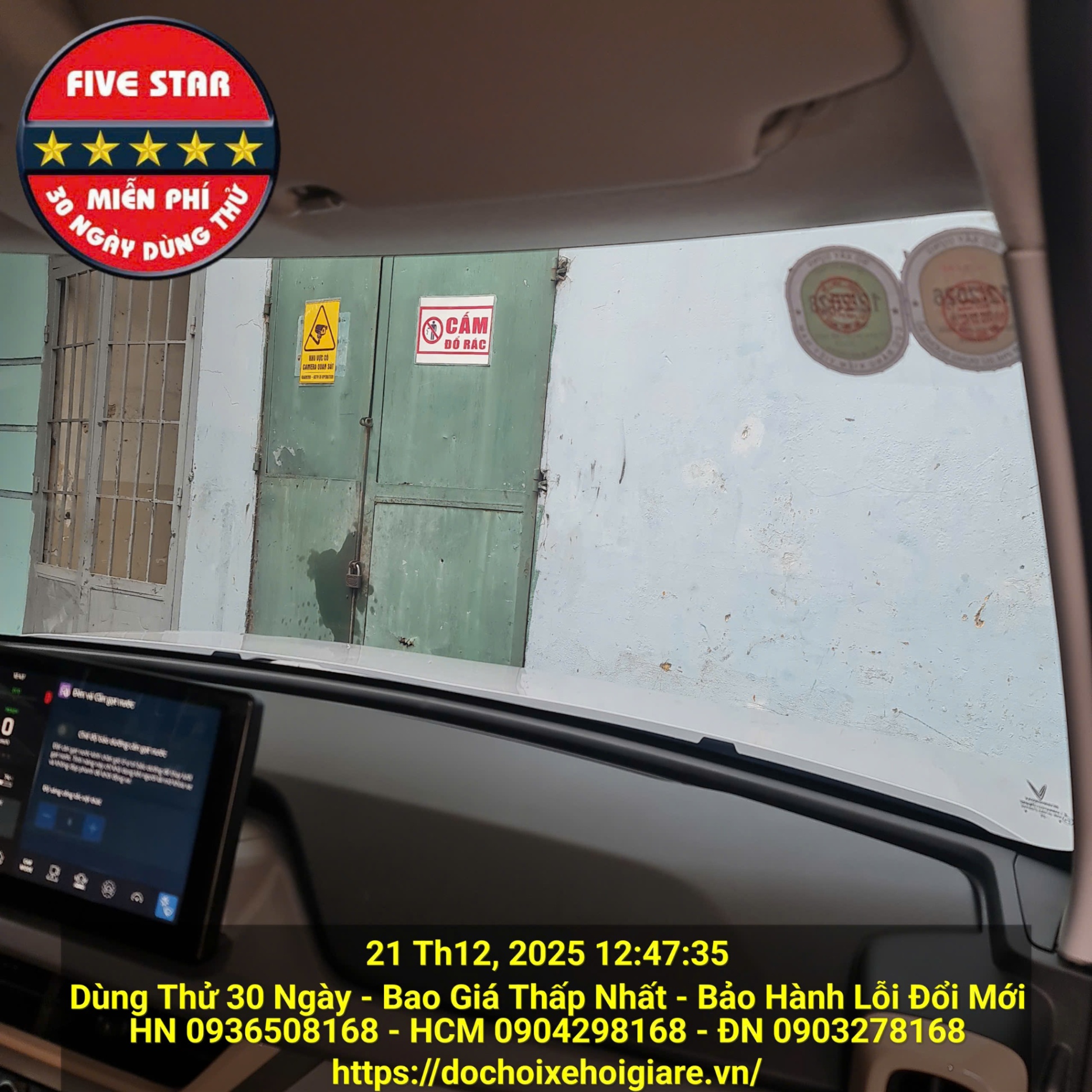 Dán phim cách nhiệt Vinfast VF3 giá tốt nhất tại Đồng Tiến Auto