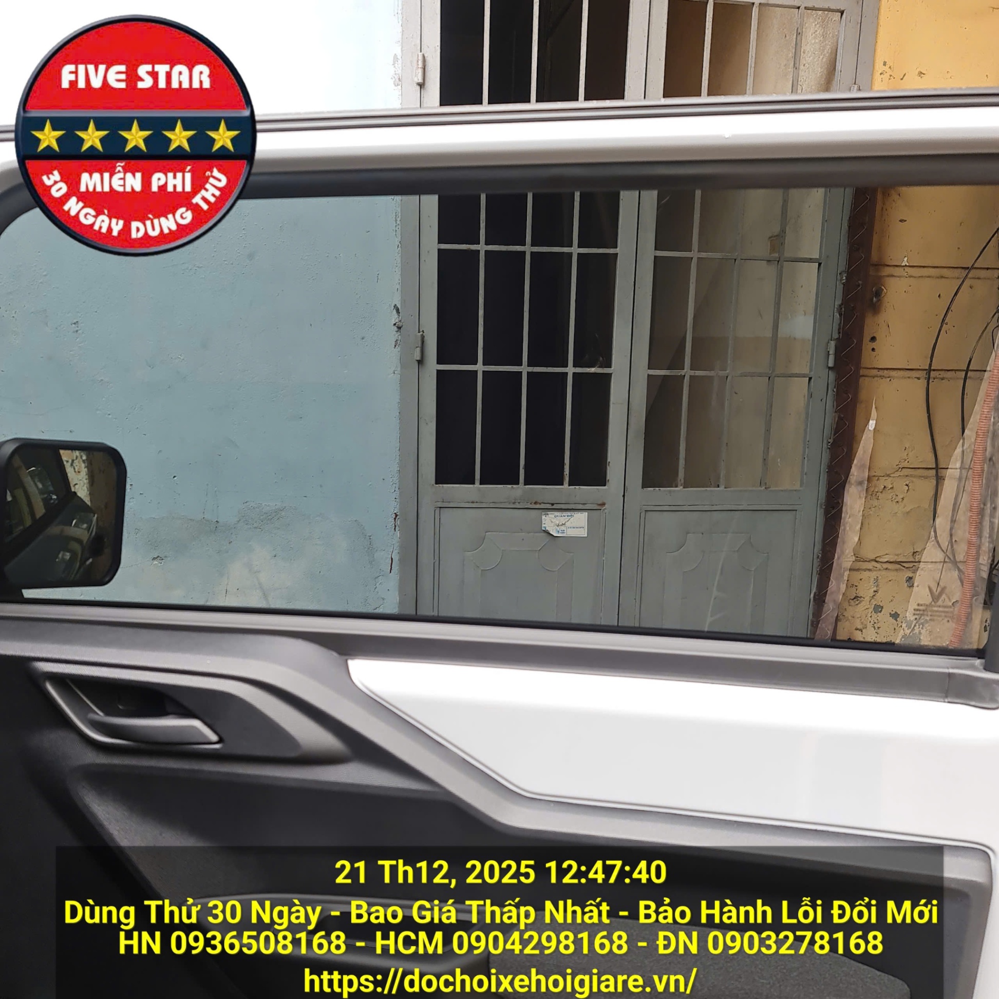Dán phim cách nhiệt Vinfast VF3 giá tốt nhất tại Đồng Tiến Auto
