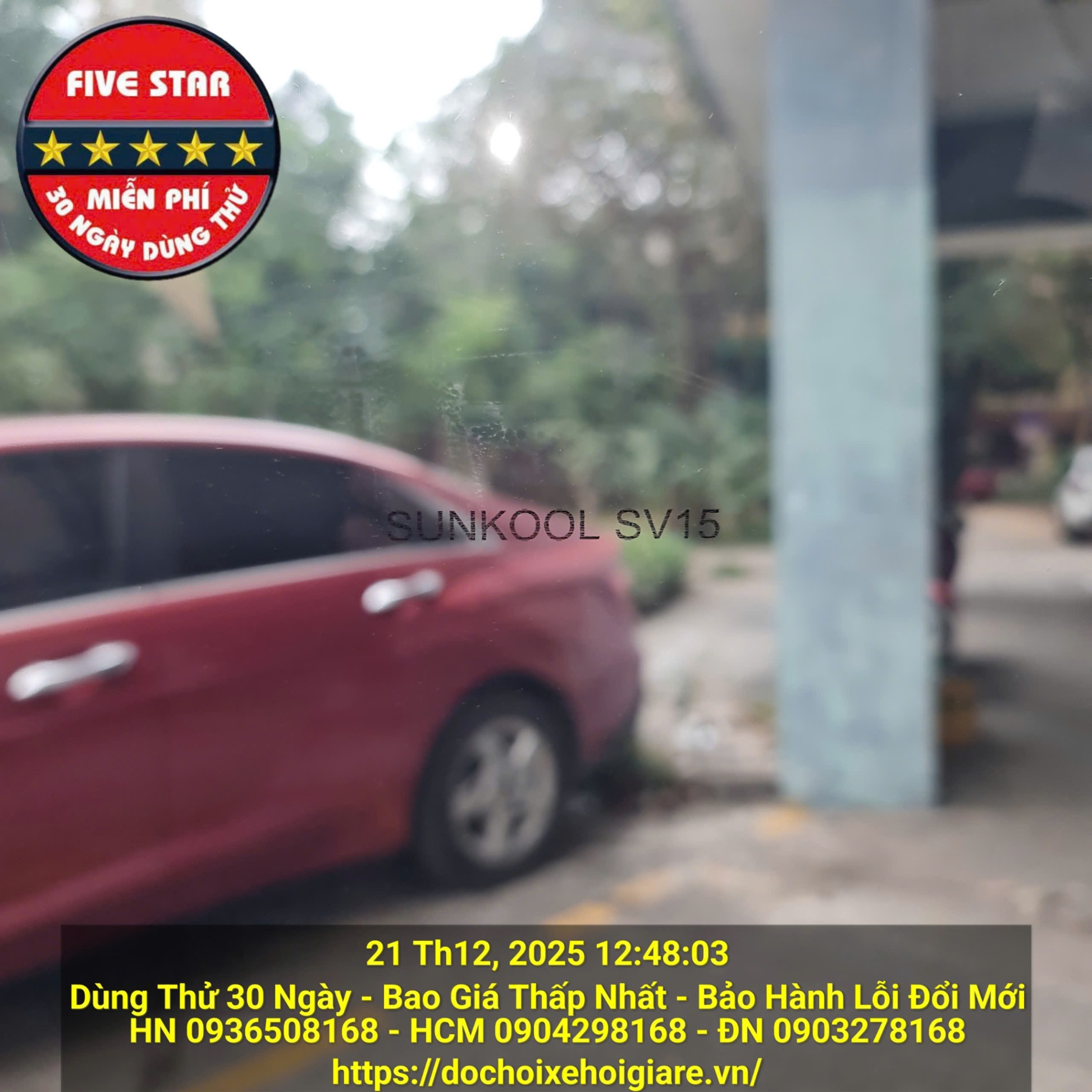 Dán phim cách nhiệt Vinfast VF3 giá tốt nhất tại Đồng Tiến Auto
