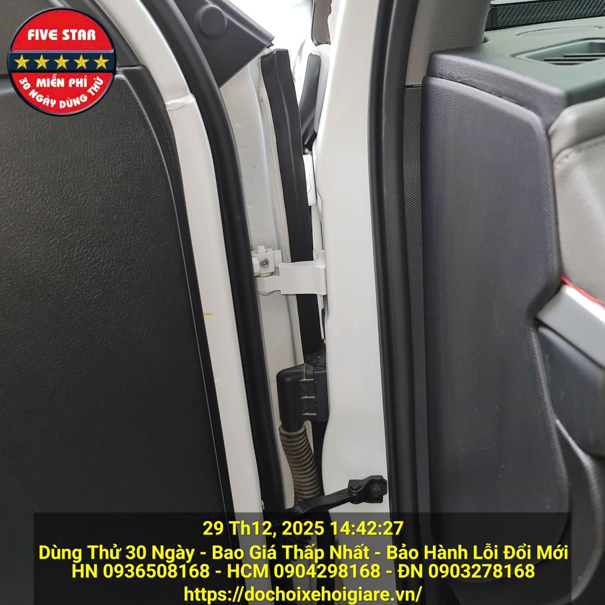 Gioăng Chống ồn Vinfast VF6 - Ron Cách Âm Ô Tô, Cách Nhiệt, Chống Bụi, Giảm Chấn Cửa Xe