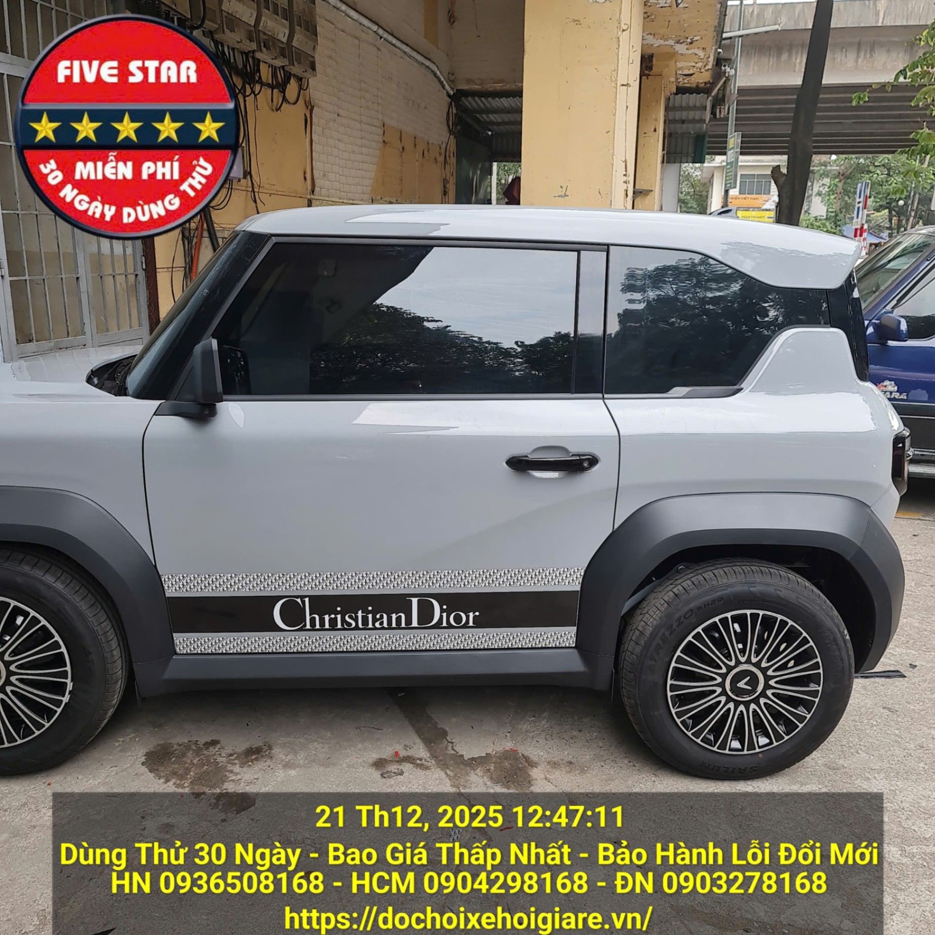 Dán phim cách nhiệt Vinfast VF3 giá tốt nhất tại Đồng Tiến Auto