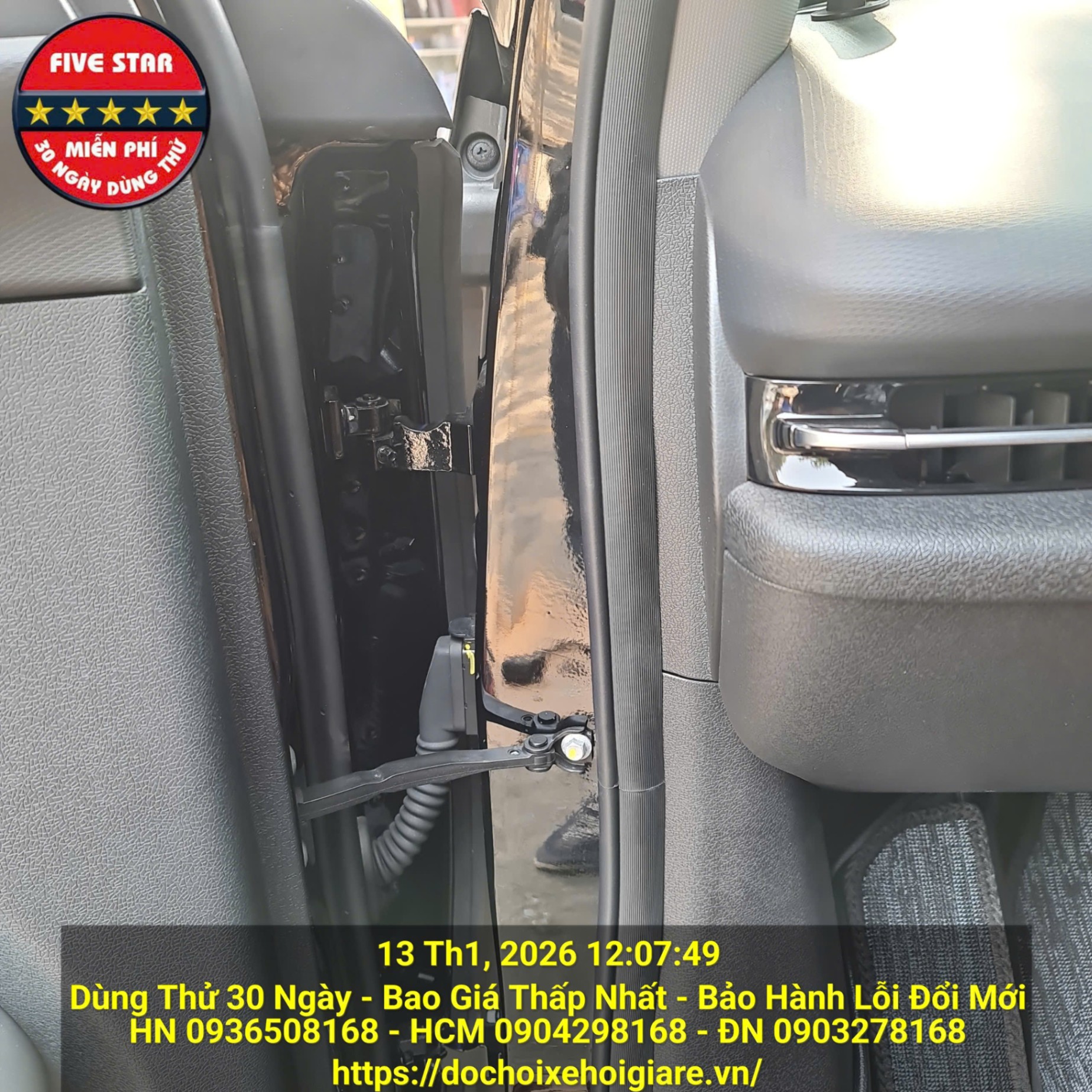 Gioăng Chống ồn Vinfast Limo Green - Ron Cách Âm Ô Tô, Cách Nhiệt, Chống Bụi, Giảm Chấn Cửa Xe