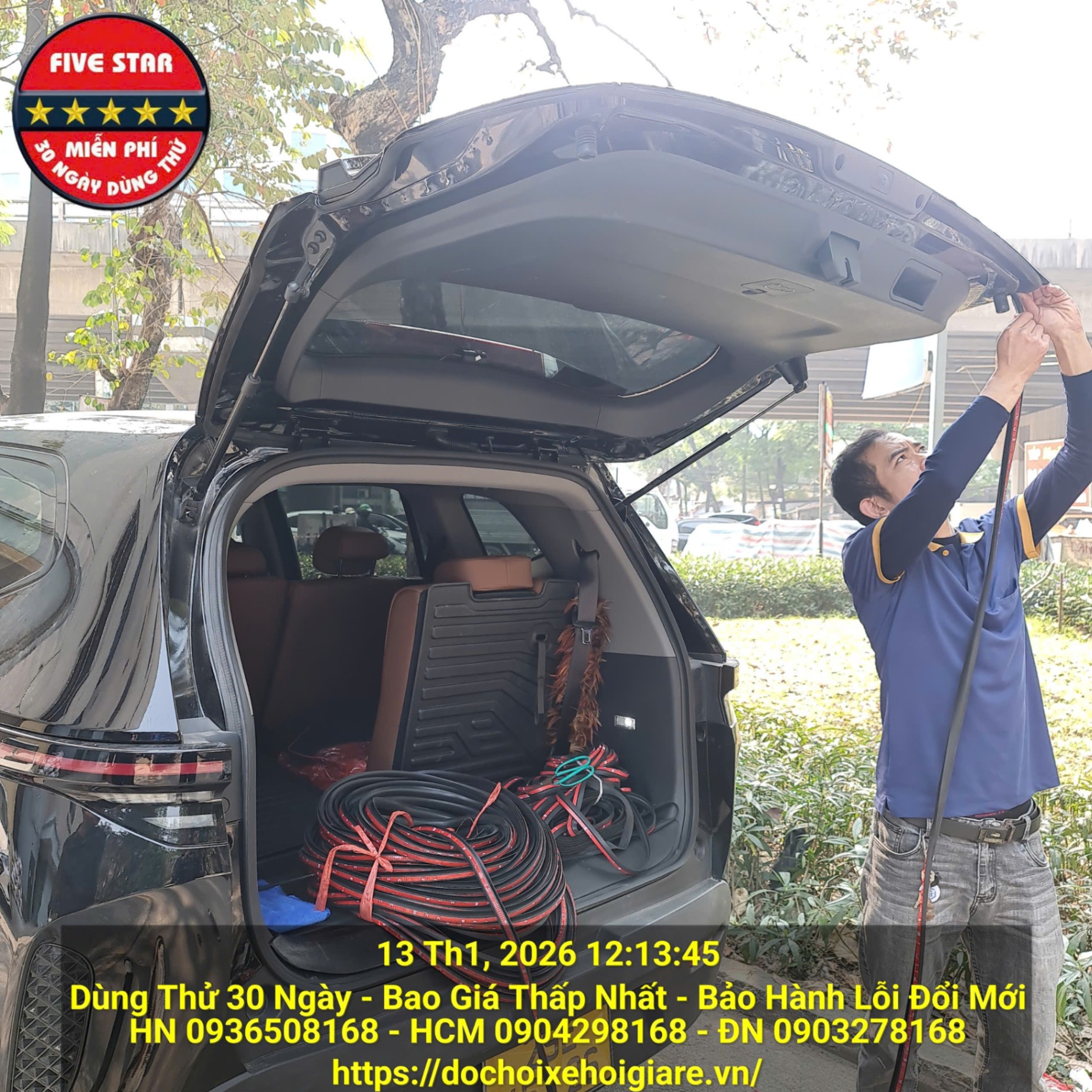 Gioăng Chống ồn Vinfast Limo Green - Ron Cách Âm Ô Tô, Cách Nhiệt, Chống Bụi, Giảm Chấn Cửa Xe