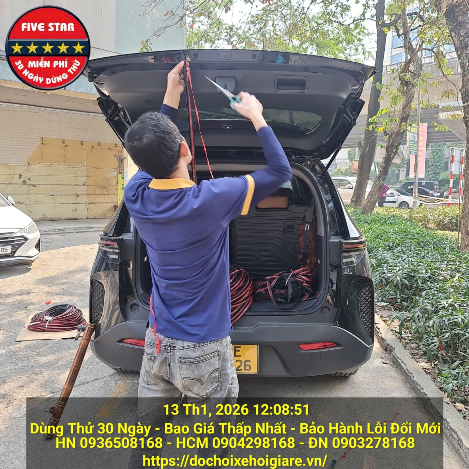 Gioăng Chống ồn Vinfast Limo Green - Ron Cách Âm Ô Tô, Cách Nhiệt, Chống Bụi, Giảm Chấn Cửa Xe