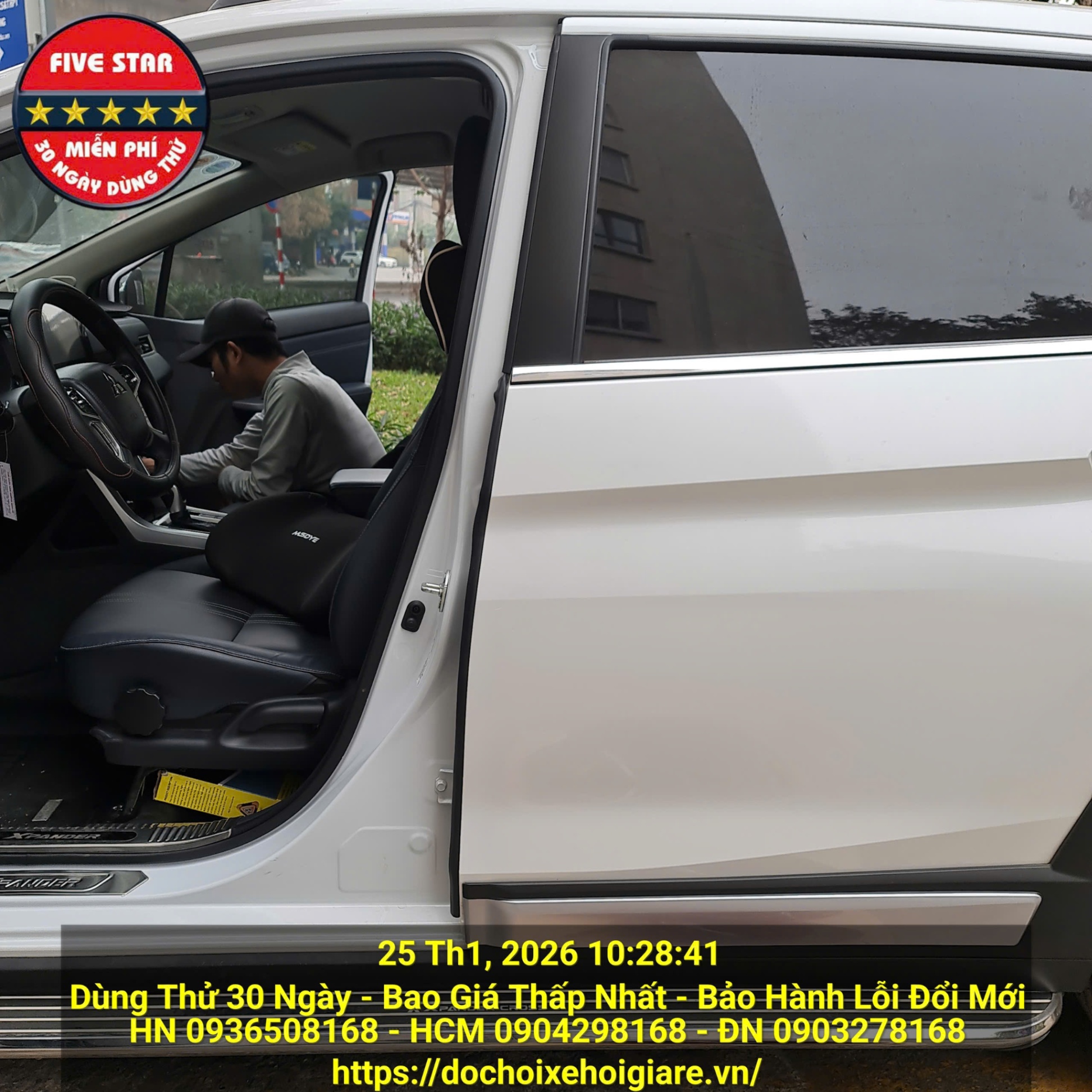 Gioăng Chống ồn Mitsubishi Xpander - Ron Cách Âm Ô Tô, Cách Nhiệt, Chống Bụi, Giảm Chấn Cửa Xe