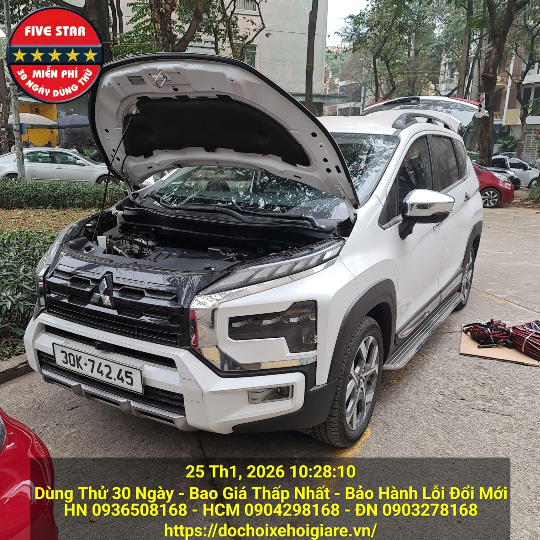 Gioăng Chống ồn Mitsubishi Xpander - Ron Cách Âm Ô Tô, Cách Nhiệt, Chống Bụi, Giảm Chấn Cửa Xe