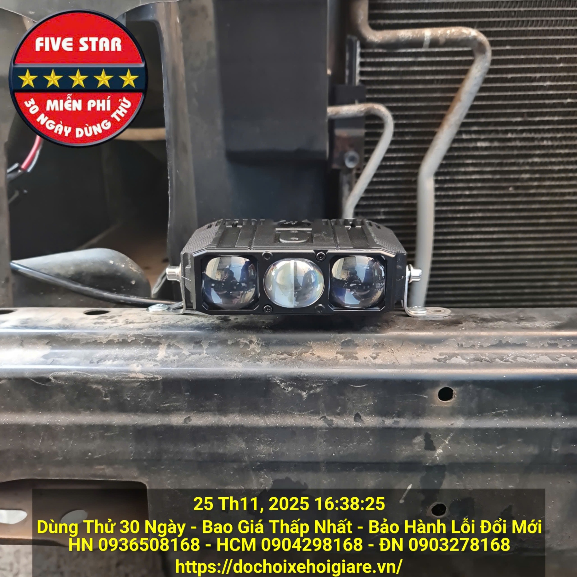 Độ Đèn Trợ Sáng Toyota Hiace Tại Hà Nội - Bao Dùng Thử 30 Ngày, Bảo Hành Lỗi Đổi Mới