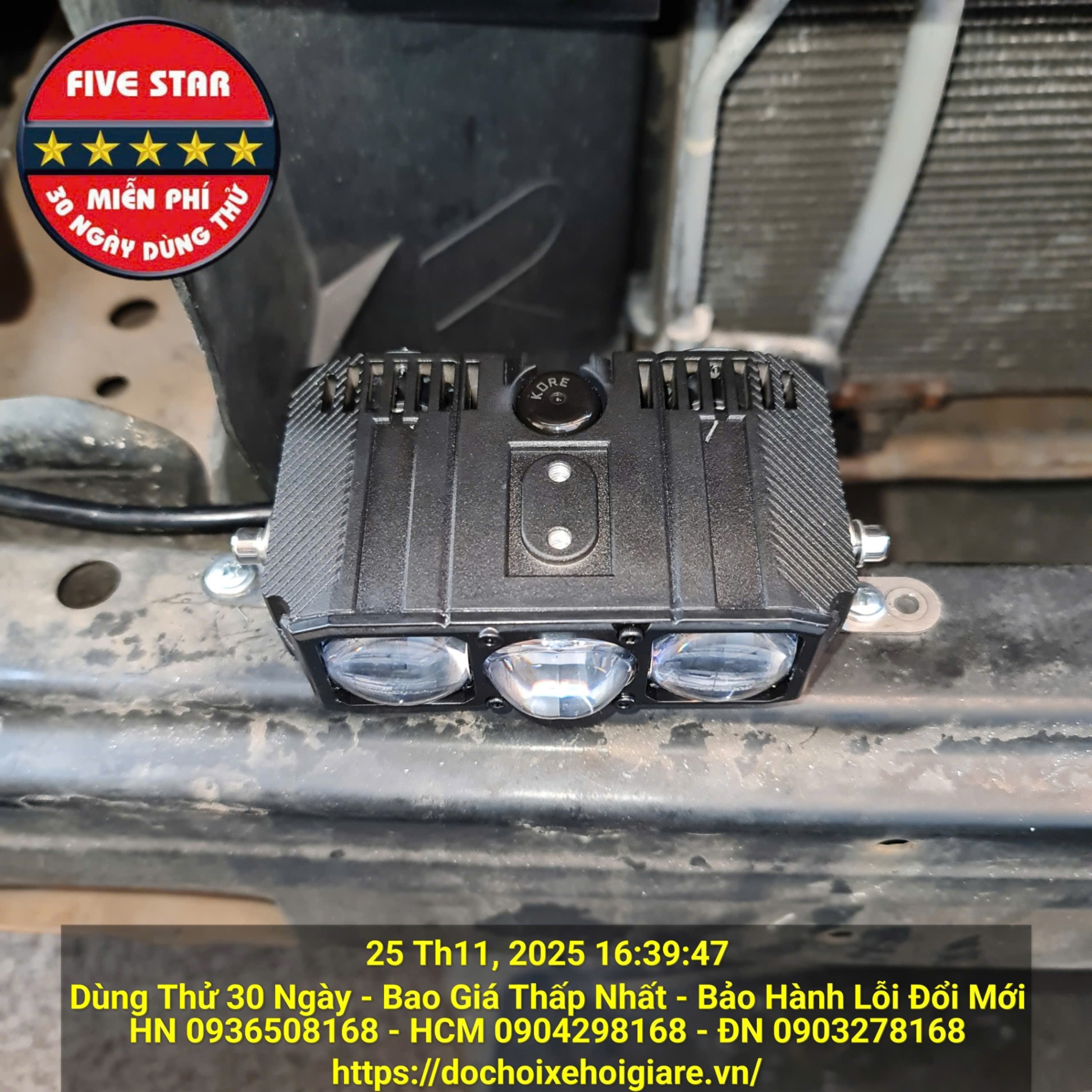 Độ Đèn Trợ Sáng Toyota Hiace Tại Hà Nội - Bao Dùng Thử 30 Ngày, Bảo Hành Lỗi Đổi Mới