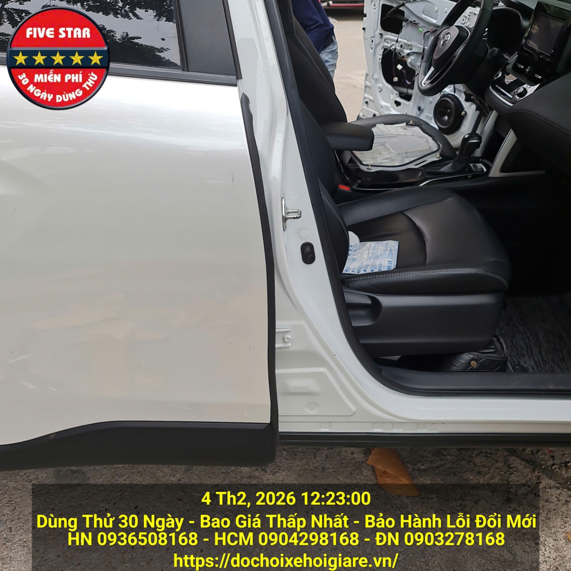 Gioăng Chống ồn Toyota Corolla Cross - Ron Cách Âm Ô Tô, Cách Nhiệt, Chống Bụi, Giảm Chấn Cửa Xe