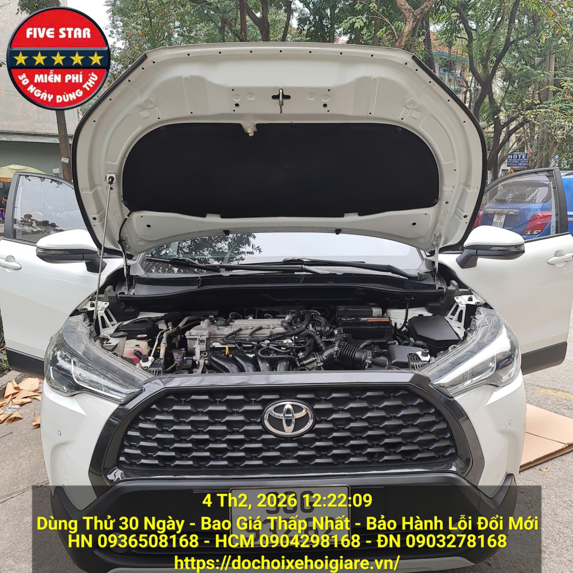 Gioăng Chống ồn Toyota Corolla Cross - Ron Cách Âm Ô Tô, Cách Nhiệt, Chống Bụi, Giảm Chấn Cửa Xe