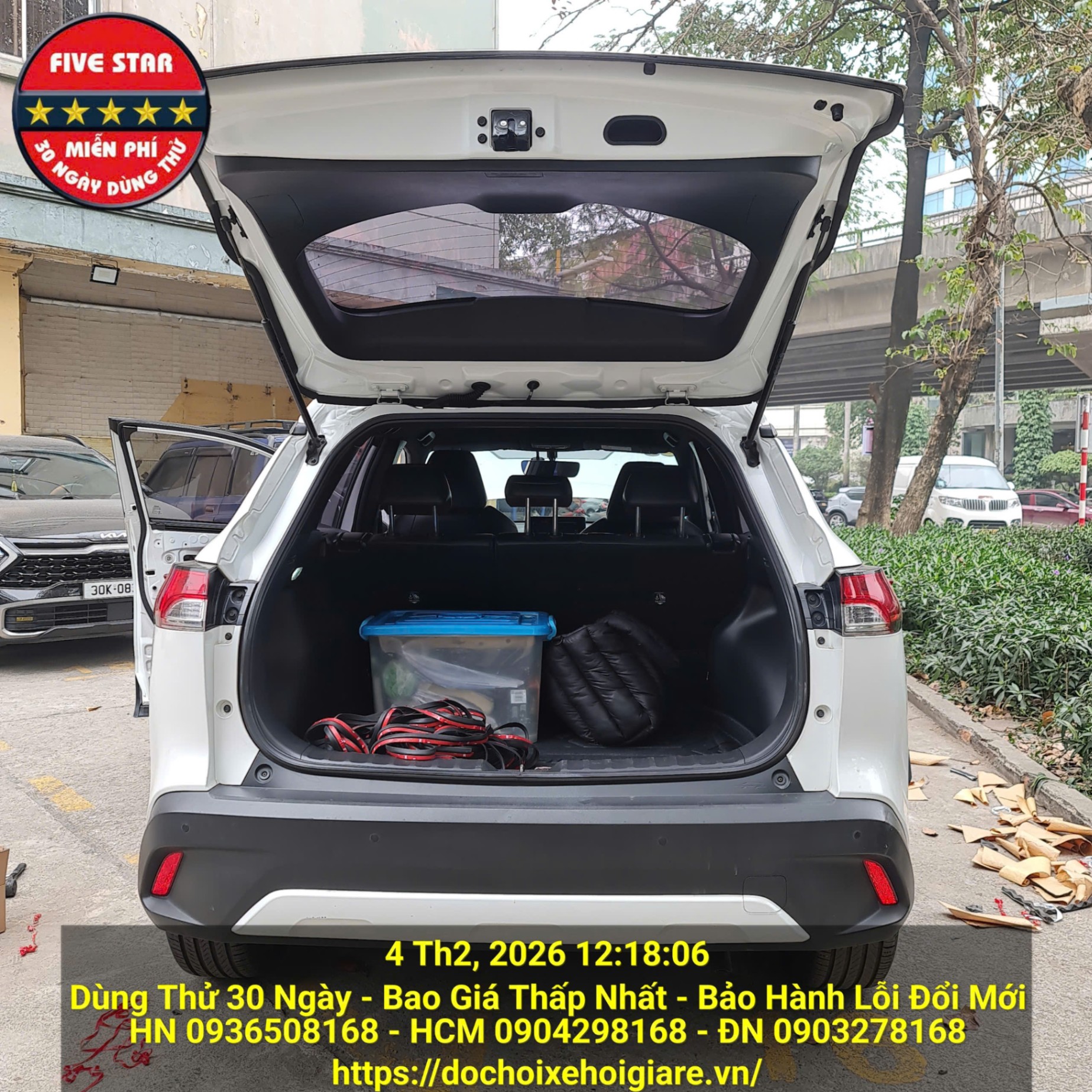 Gioăng Chống ồn Toyota Corolla Cross - Ron Cách Âm Ô Tô, Cách Nhiệt, Chống Bụi, Giảm Chấn Cửa Xe