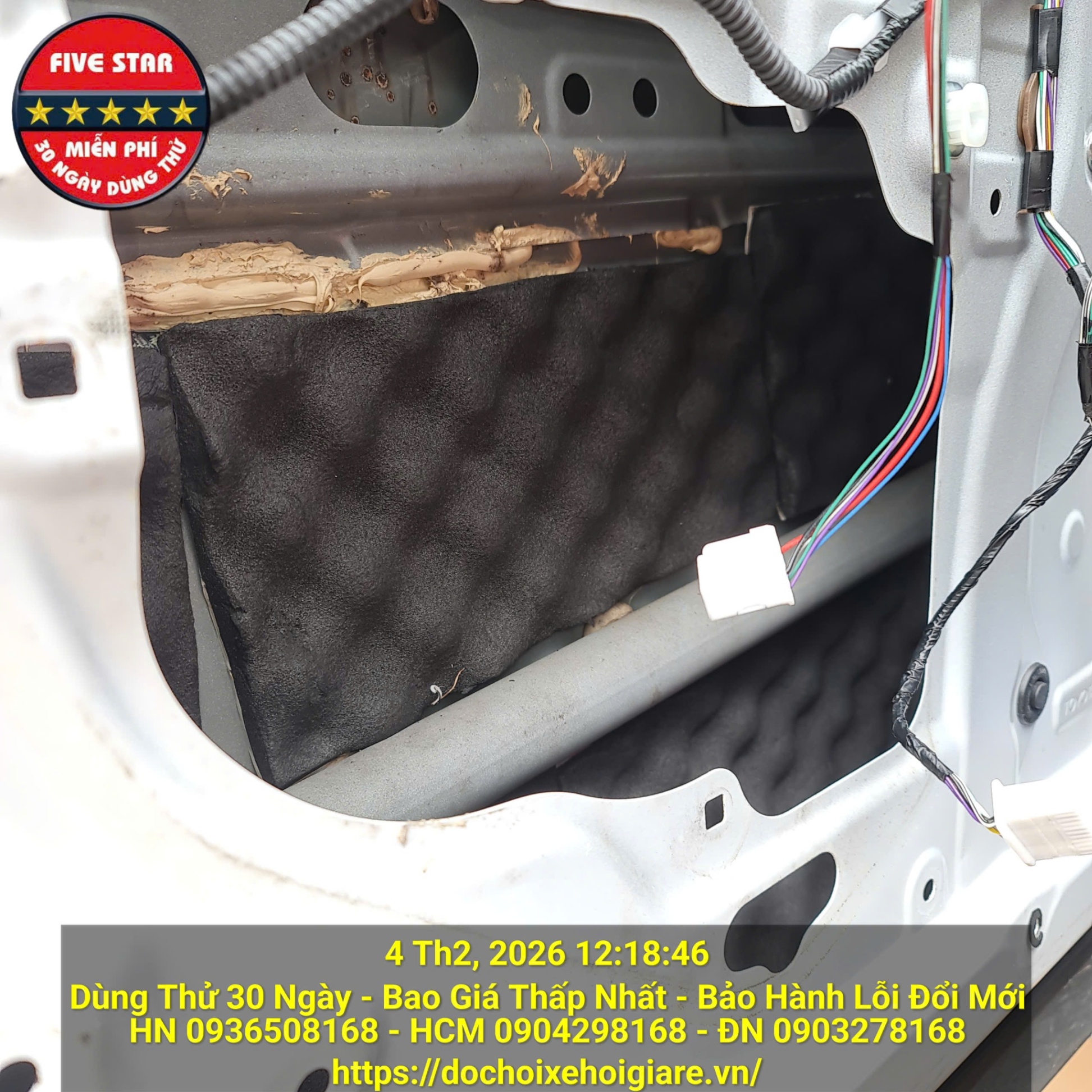 Cách Âm Chống ồn Cửa Xe Toyota Corolla Cross - Giảm Ù, Đóng Cửa Êm Chắc