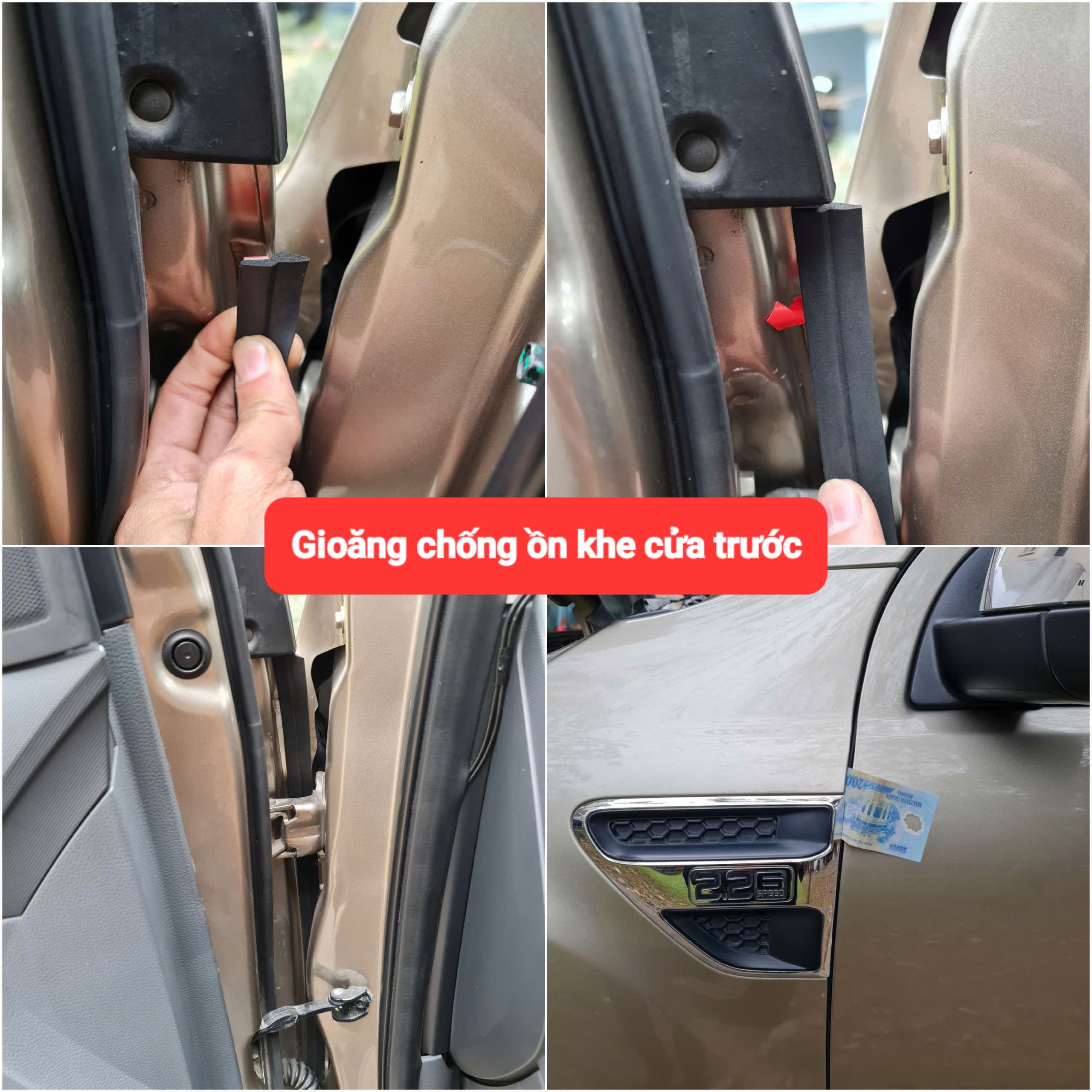 Bảng giá gioăng cao su cách âm chống ồn ô tô