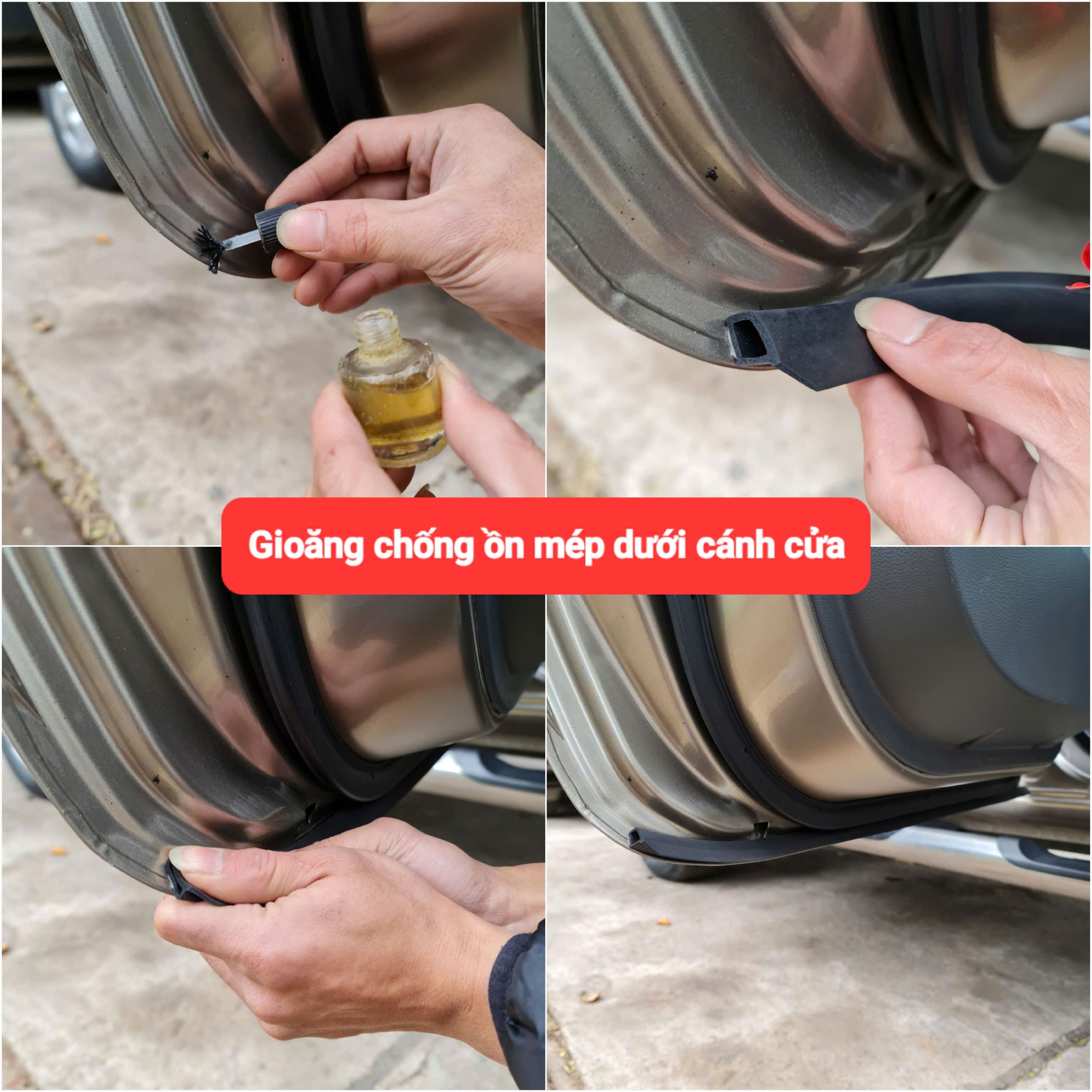 Bảng giá gioăng cao su cách âm chống ồn ô tô