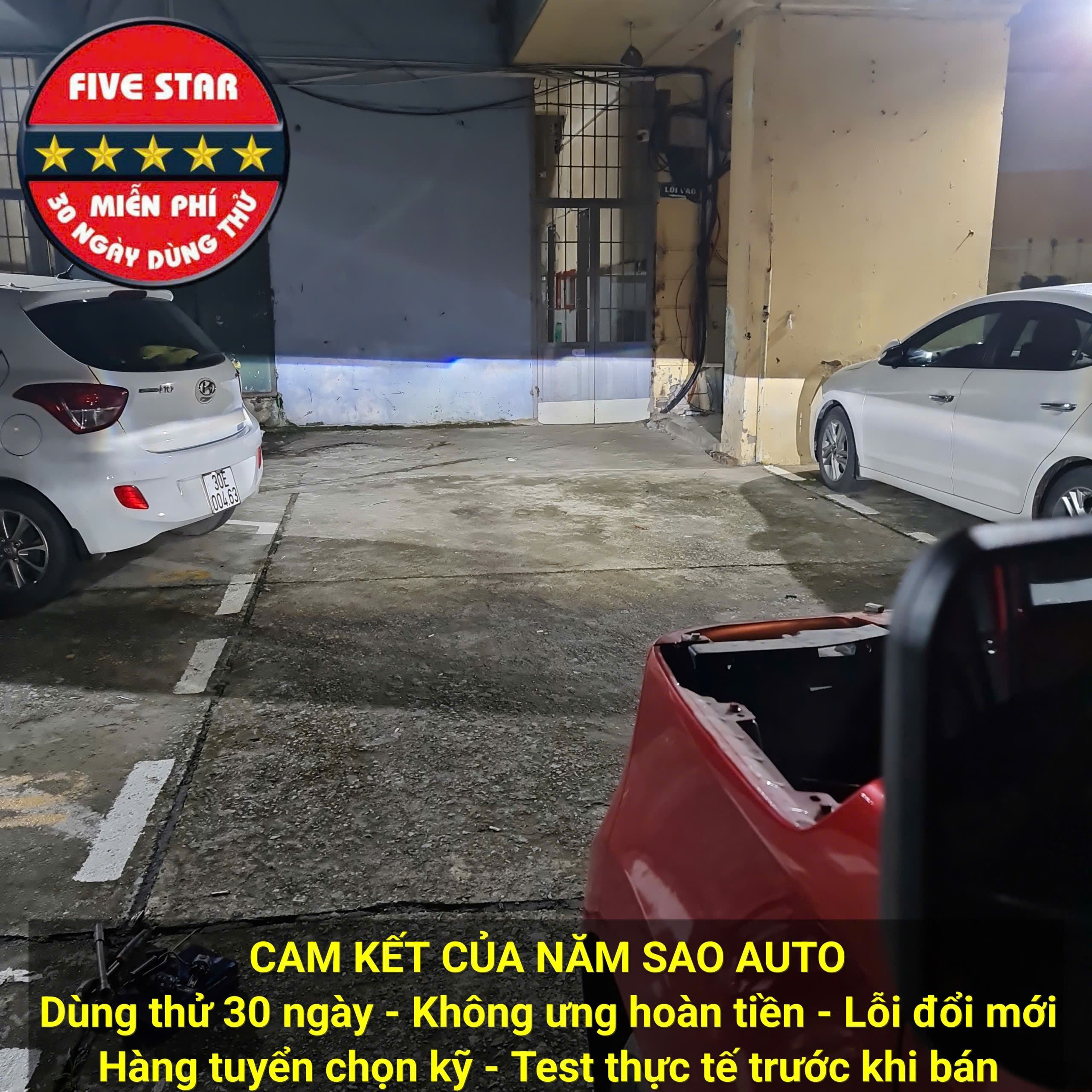 Bóng Đèn Pha LED Siêu Sáng VinFast EC Van Chân H7 - Bao Dùng Thử 30 Ngày, Bảo Hành 3 Năm