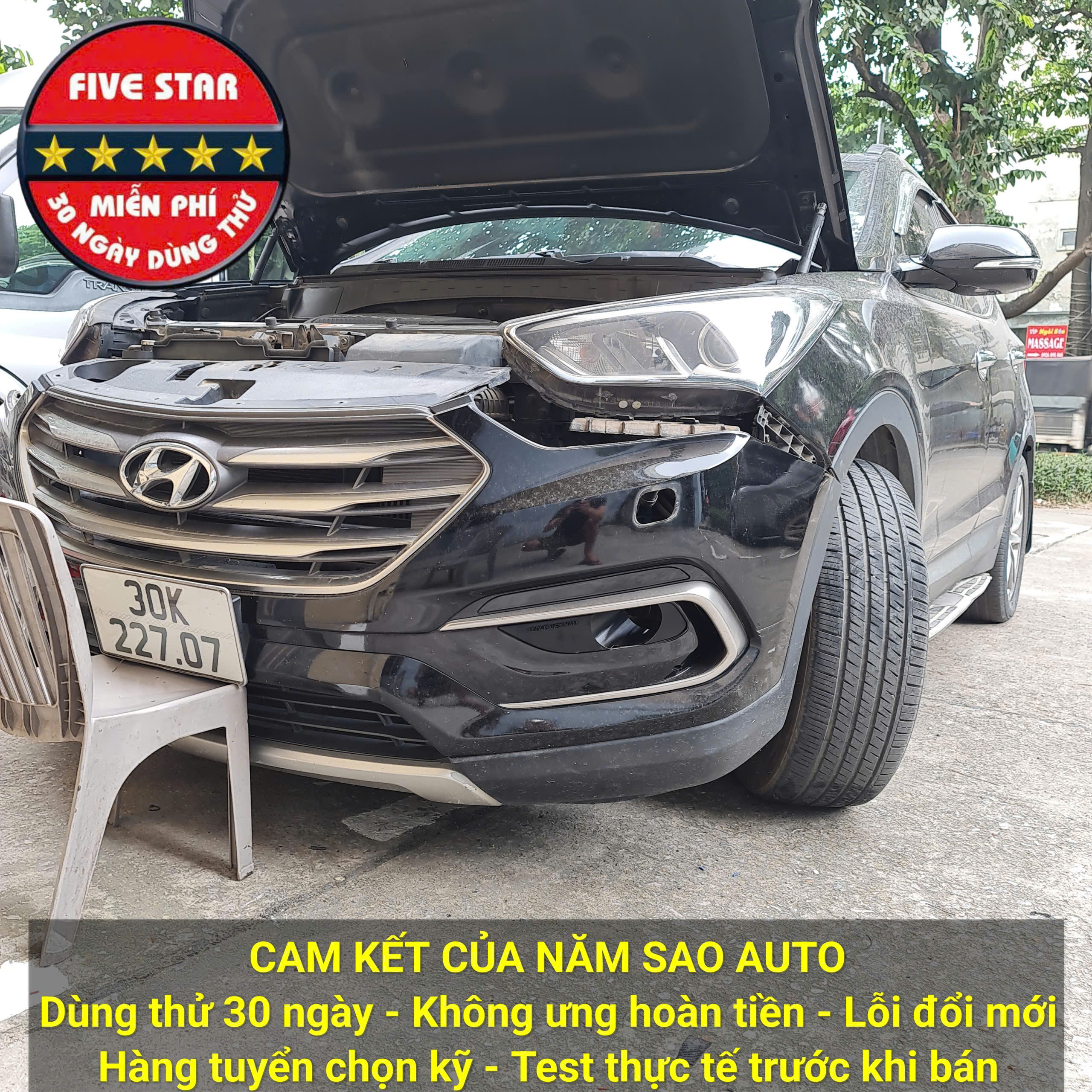 Đèn Bi Gầm Hyundai SantaFe 2016-2018 - Dùng thử 30 Ngày Miễn Phí - Bảo Hành 3 Năm Đổi Mới