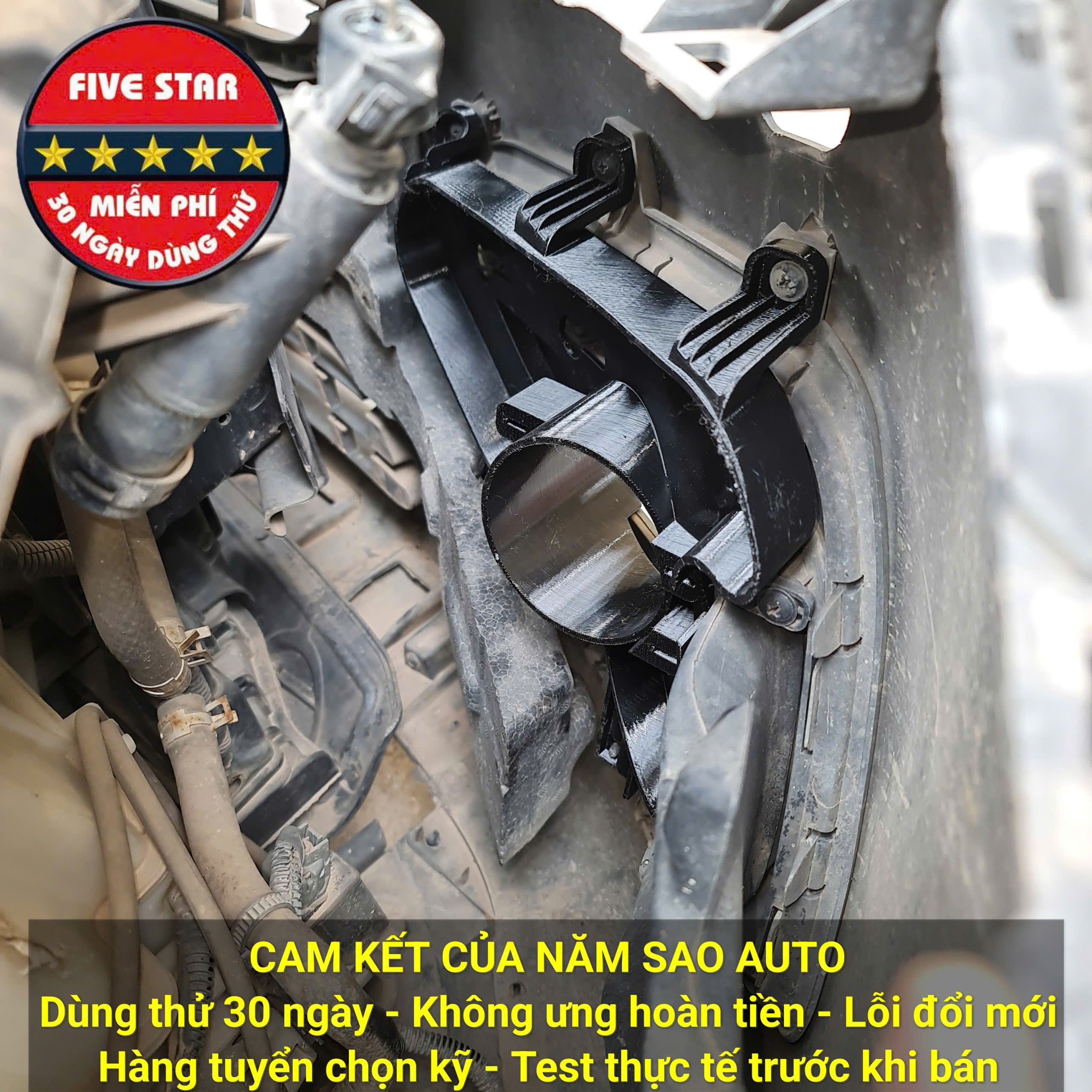 Đèn Bi Gầm Hyundai SantaFe 2016-2018 - Dùng thử 30 Ngày Miễn Phí - Bảo Hành 3 Năm Đổi Mới
