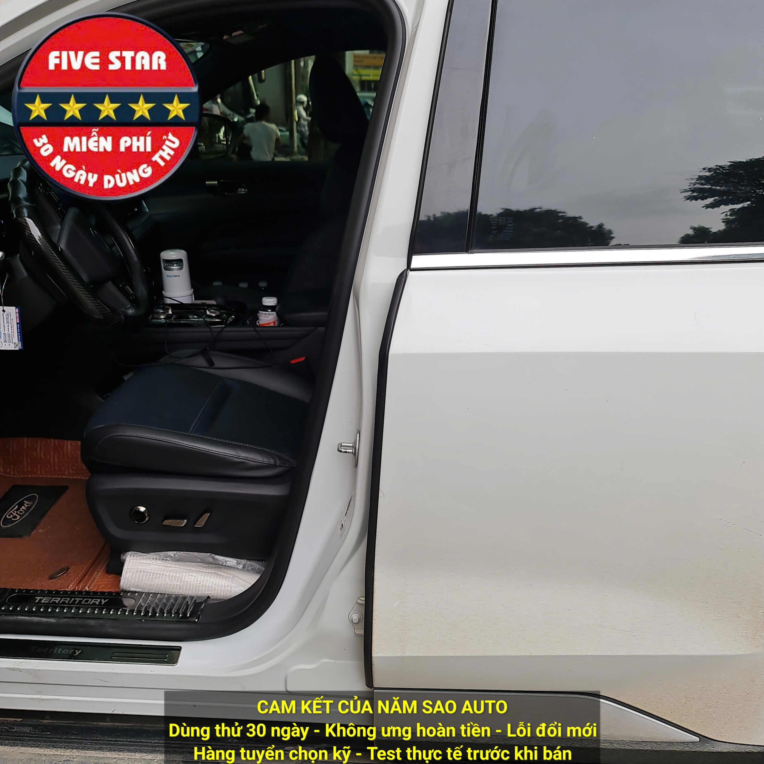 Gioăng Chống ồn Ford Territory - Ron Cách Âm Ô Tô, Cách Nhiệt, Chống Bụi, Giảm Chấn Cửa Xe