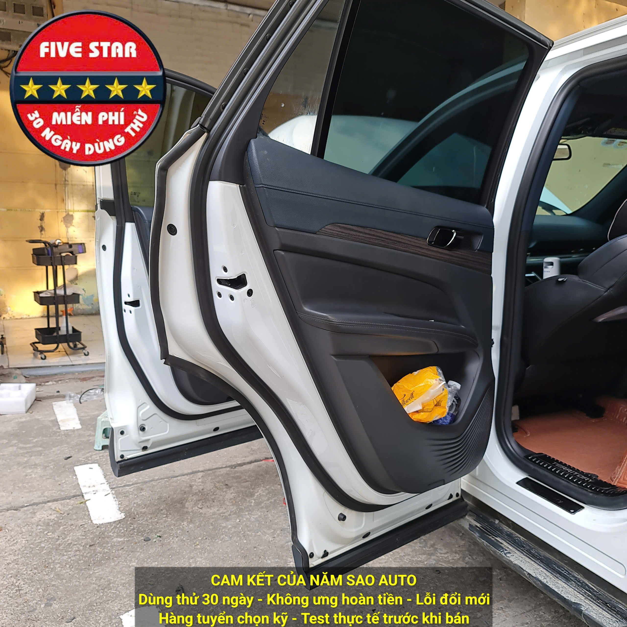 Gioăng Chống ồn Ford Territory - Ron Cách Âm Ô Tô, Cách Nhiệt, Chống Bụi, Giảm Chấn Cửa Xe
