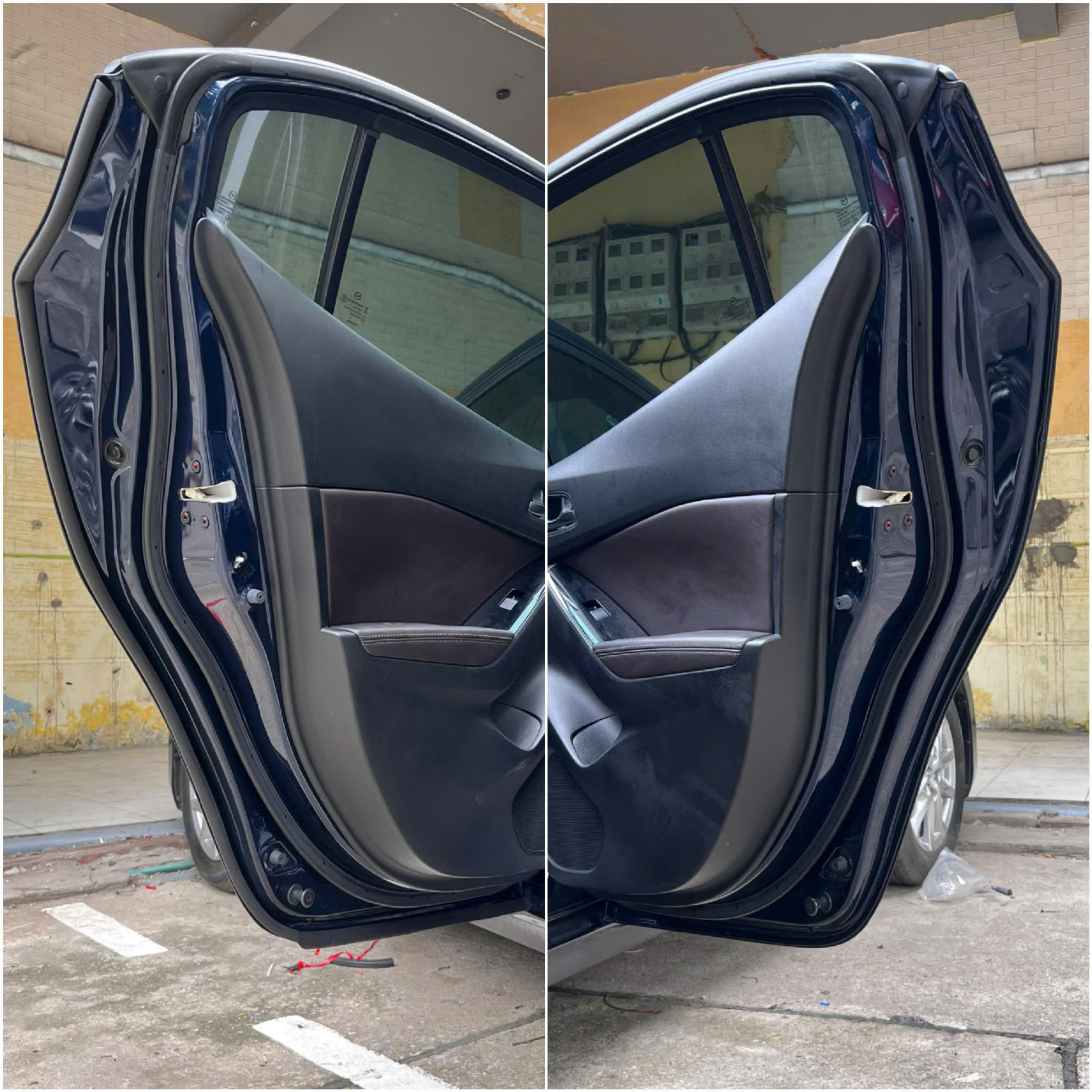 Gioăng cao su, ron cao su chống ồn cho Mazda 3 Sedan
