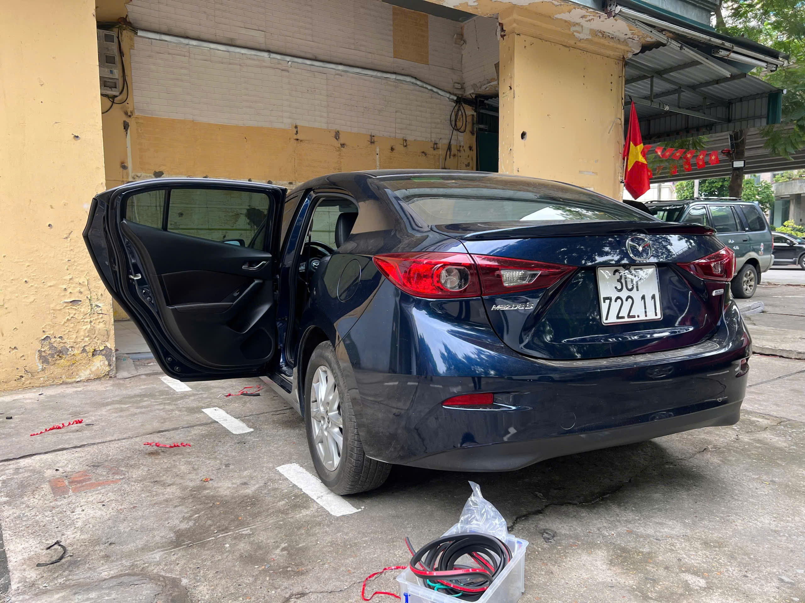 Gioăng cao su, ron cao su chống ồn cho Mazda 3 Sedan