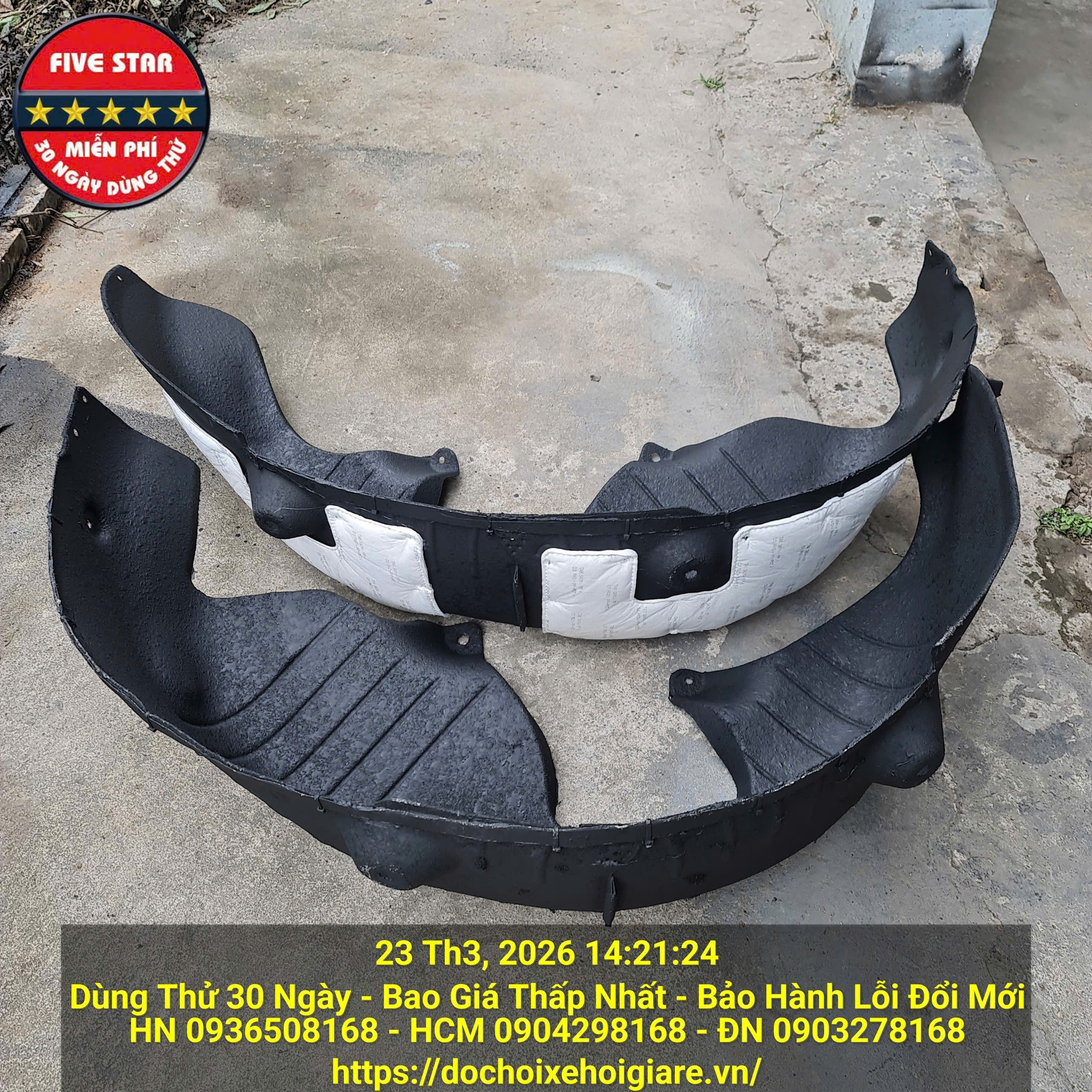 Hóa Cứng Chống Xệ Lòng Vè Nỉ Hyundai Santafe - Xử Lý Triệt Để 100%