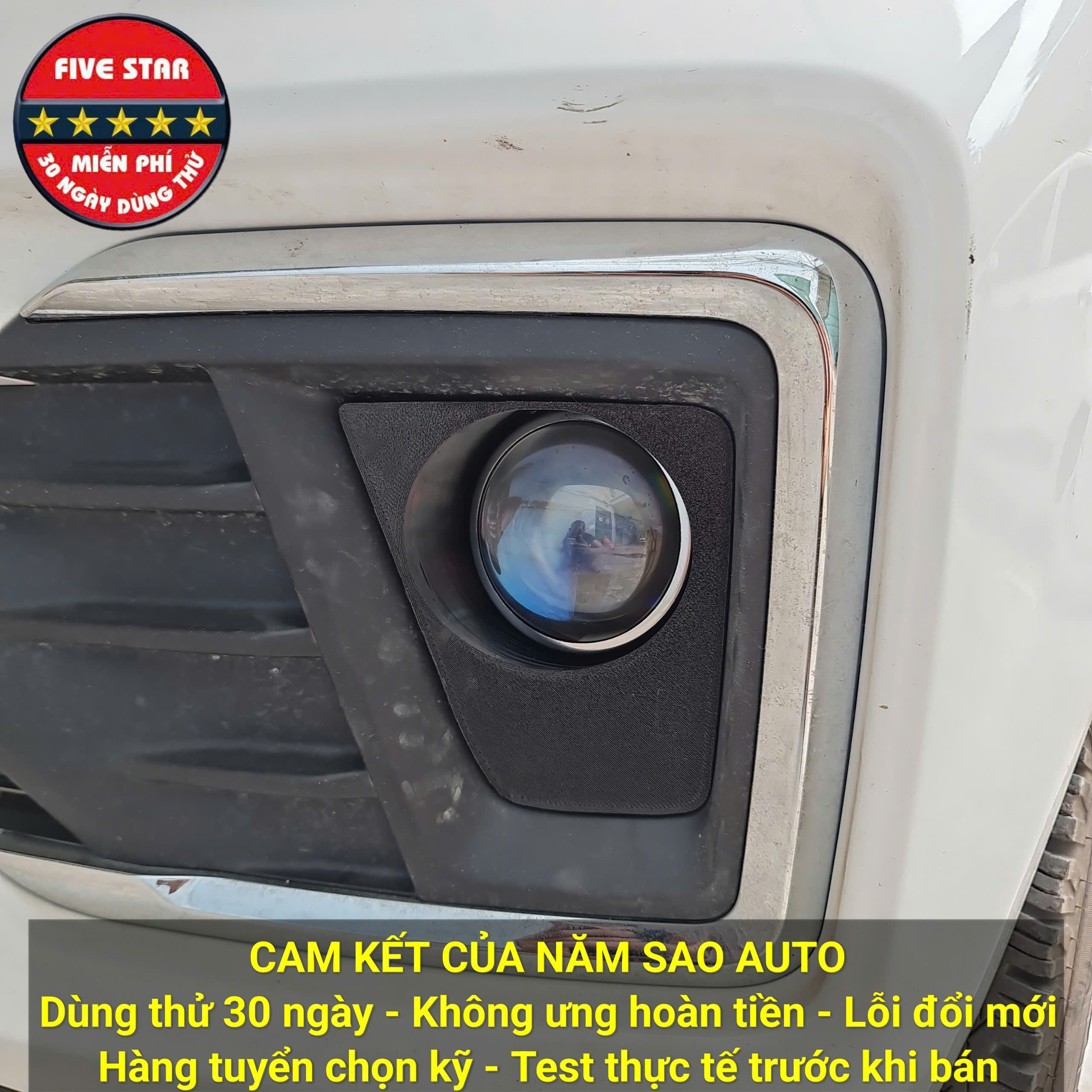 Mặt Dưỡng Độ Đèn Bi Gầm Thaco Frontier TF420/TF450/TF480 Xe Tải Van 5 Chỗ