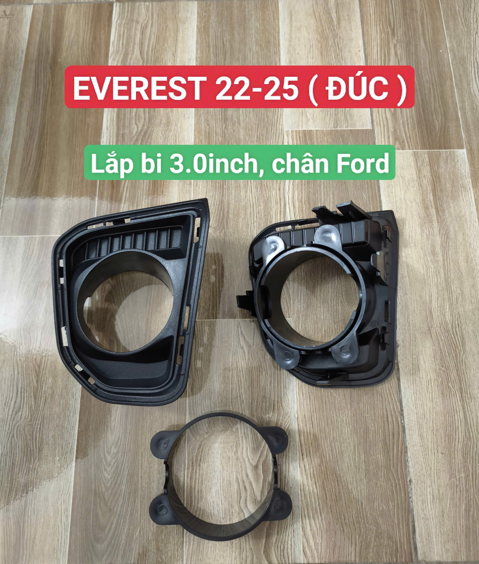 Mặt dưỡng độ bi gầm 3 inch Ford Everest 2022-2025