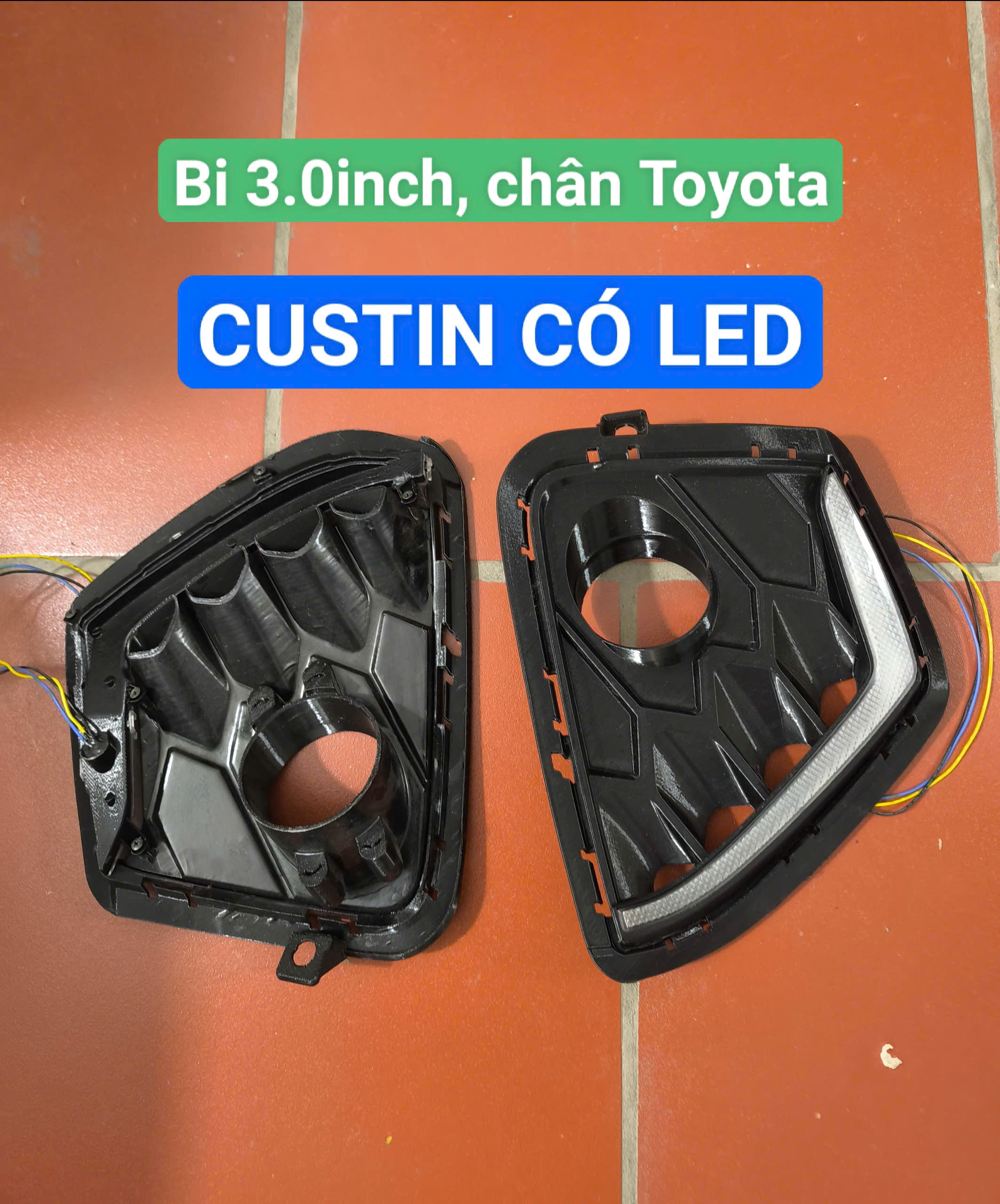 Mặt dưỡng độ đèn bi gầm Hyundai Custin