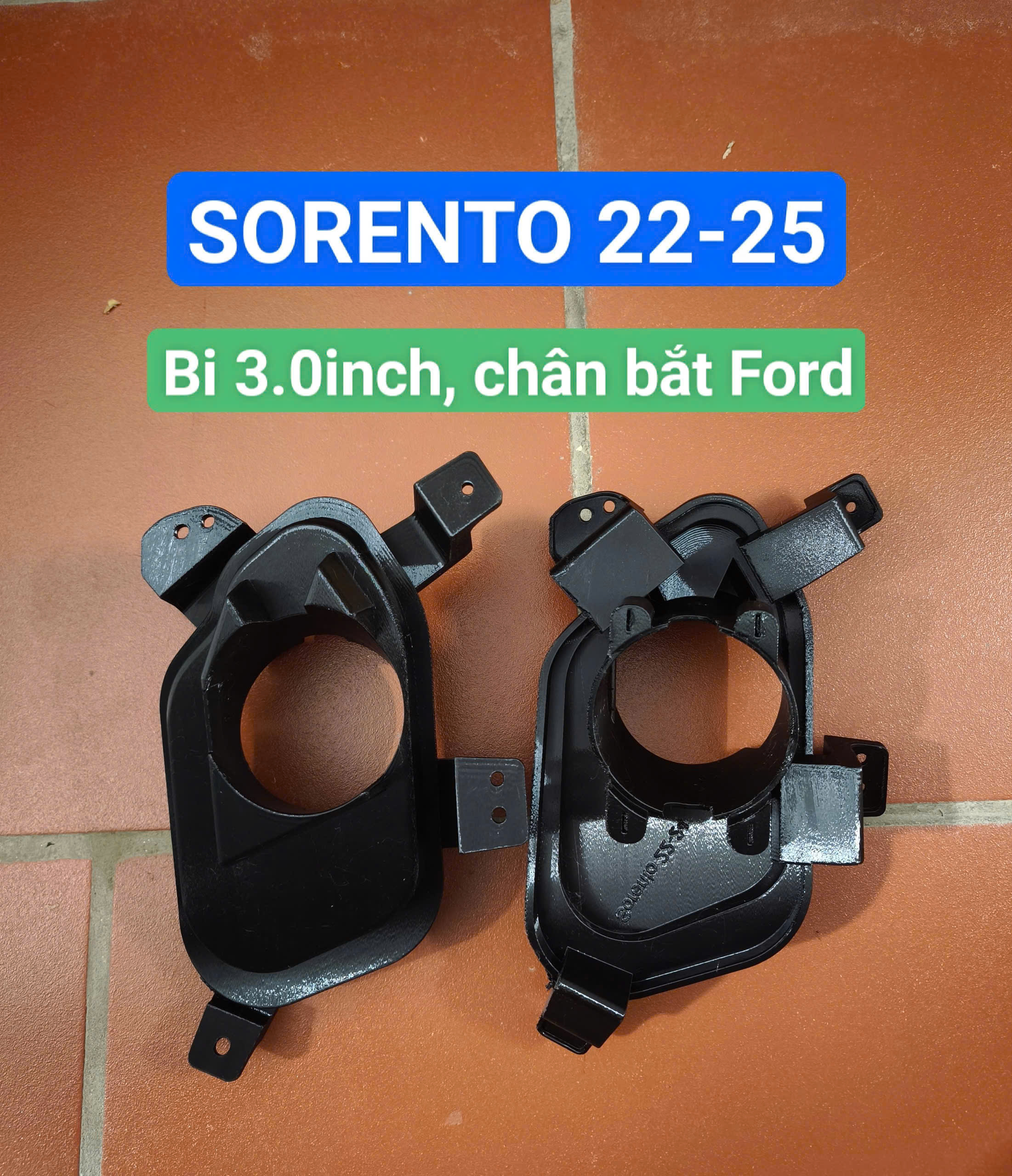Mặt dưỡng độ đèn bi gầm Kia Sorento 2022-2025