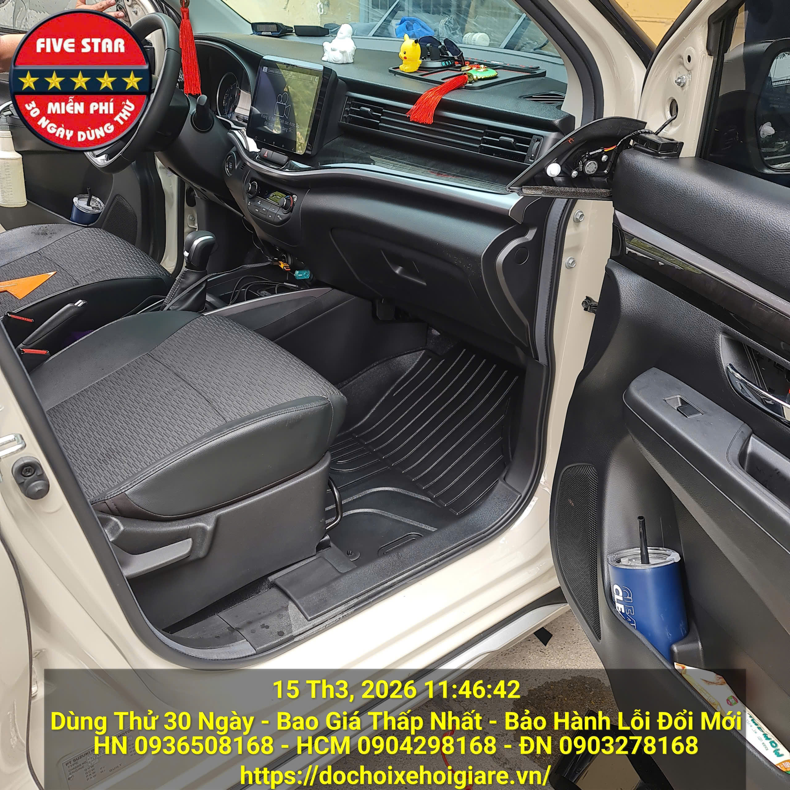 Thảm Lót Sàn Suzuki XL7 -Nhiều Loại, Giá Tốt, Bảo Hành 3 Năm