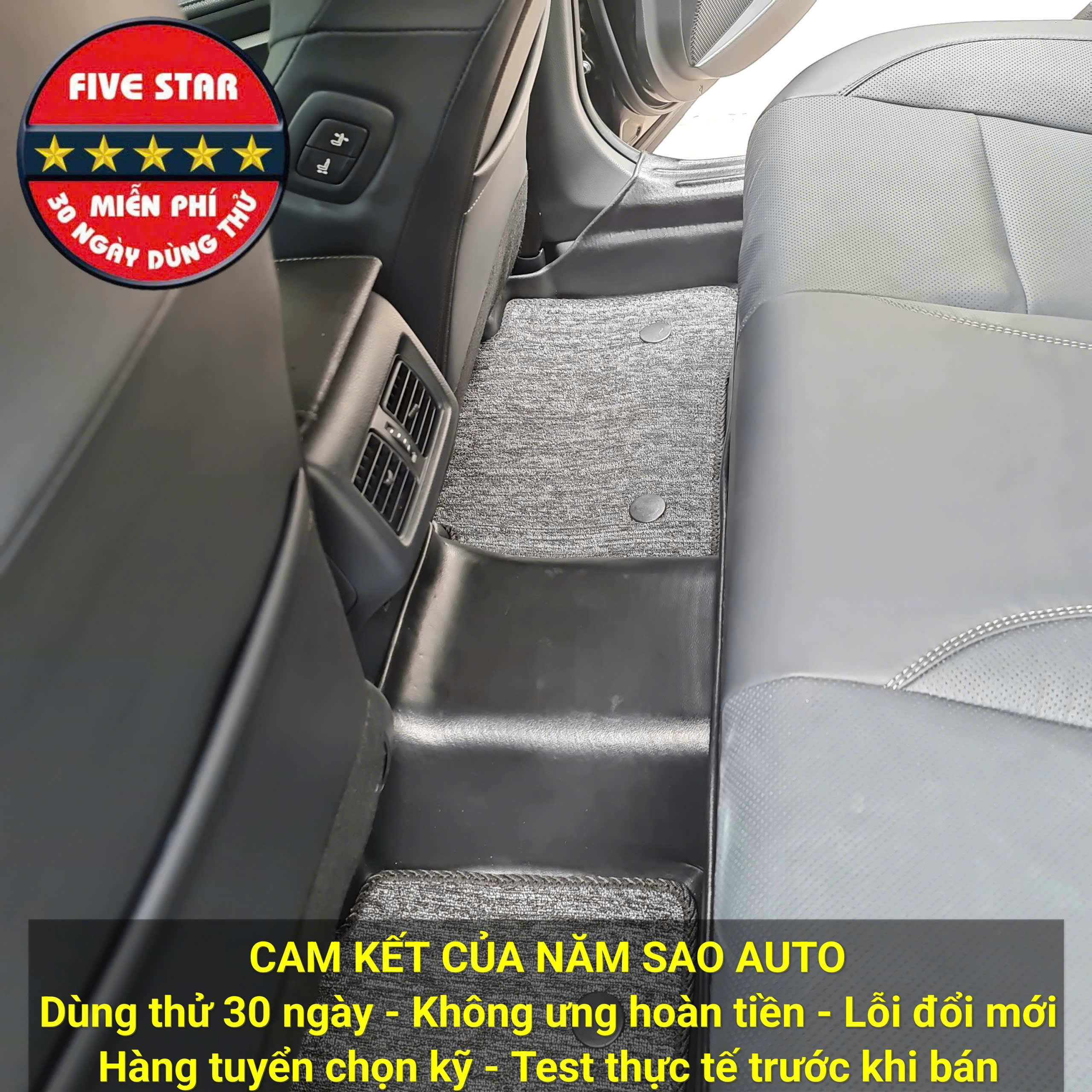Thảm lót sàn Toyota Camry 2025 - Không mùi, chống nước, êm chân, dễ vệ sinh