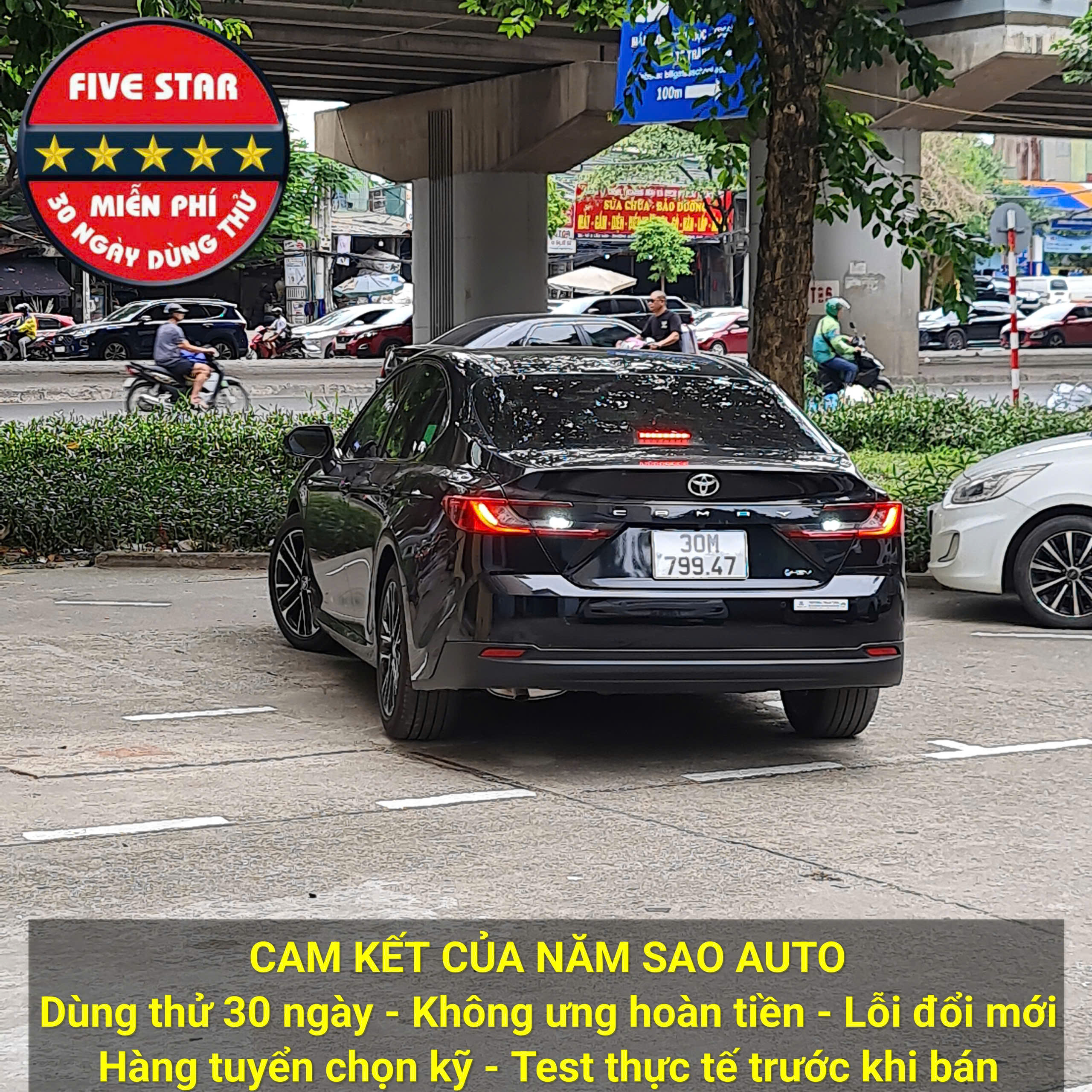 Thảm lót sàn Toyota Camry 2025 - Không mùi, chống nước, êm chân, dễ vệ sinh