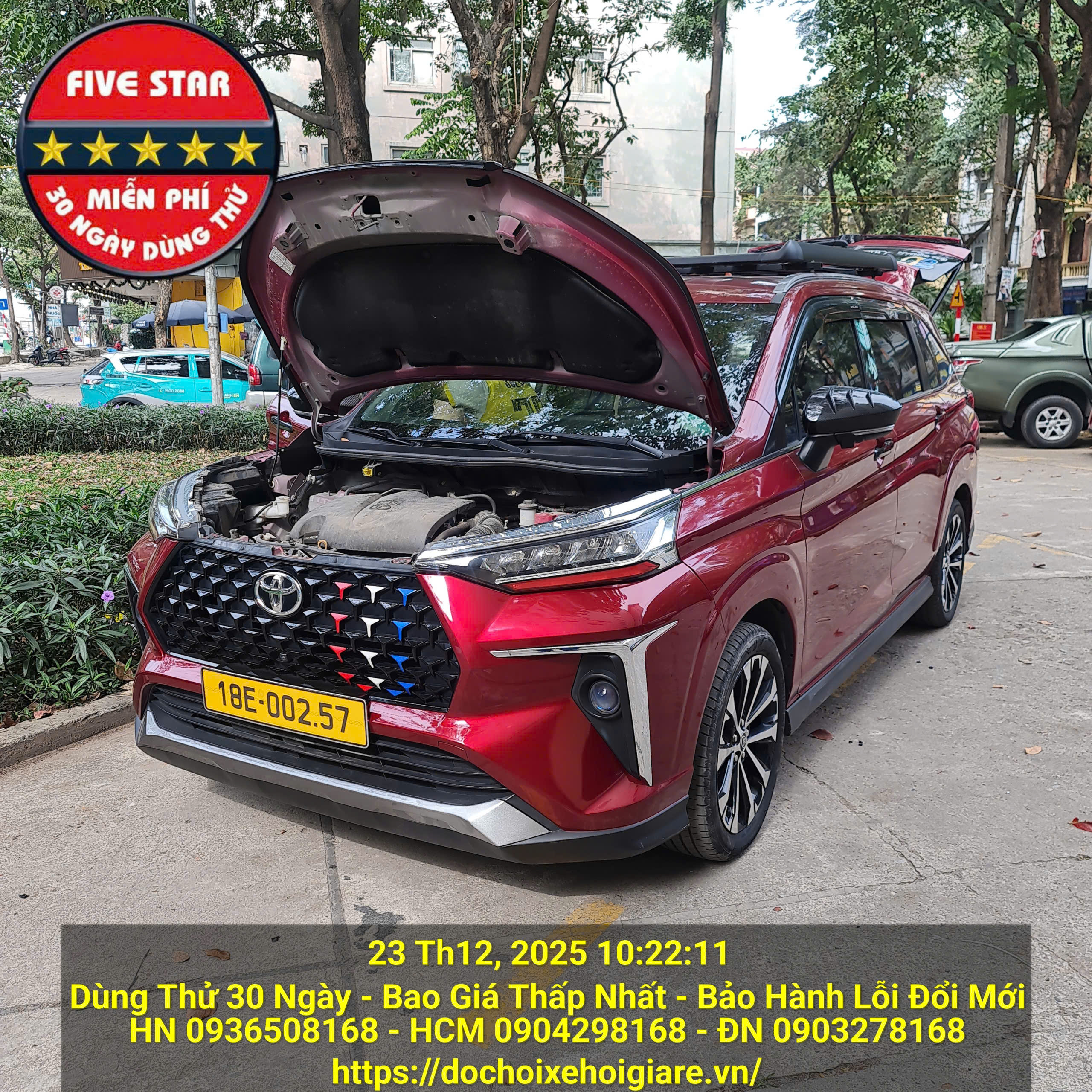 Gioăng chống ồn Toyota Veloz