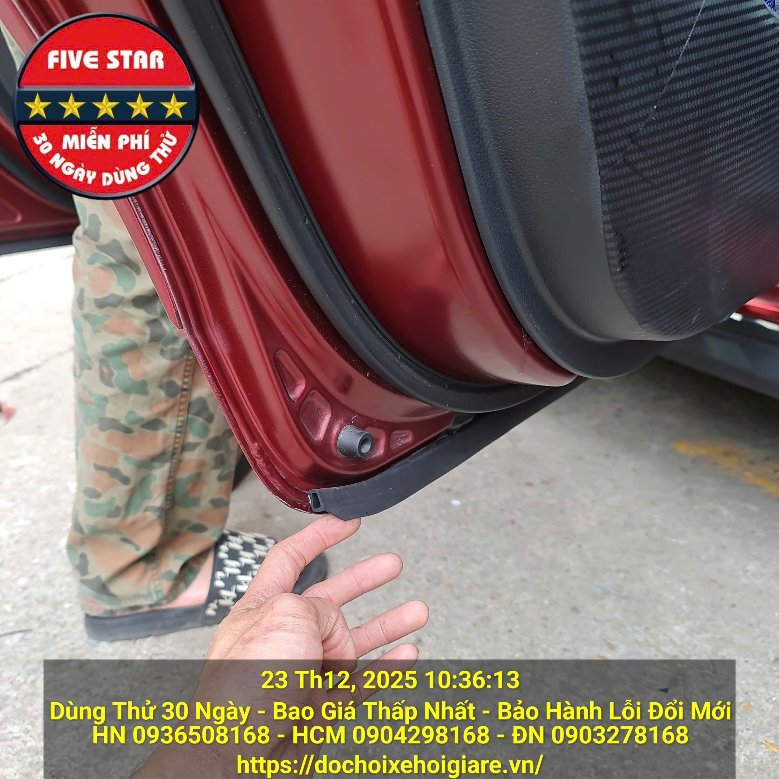 ron cách âm cửa xe Veloz